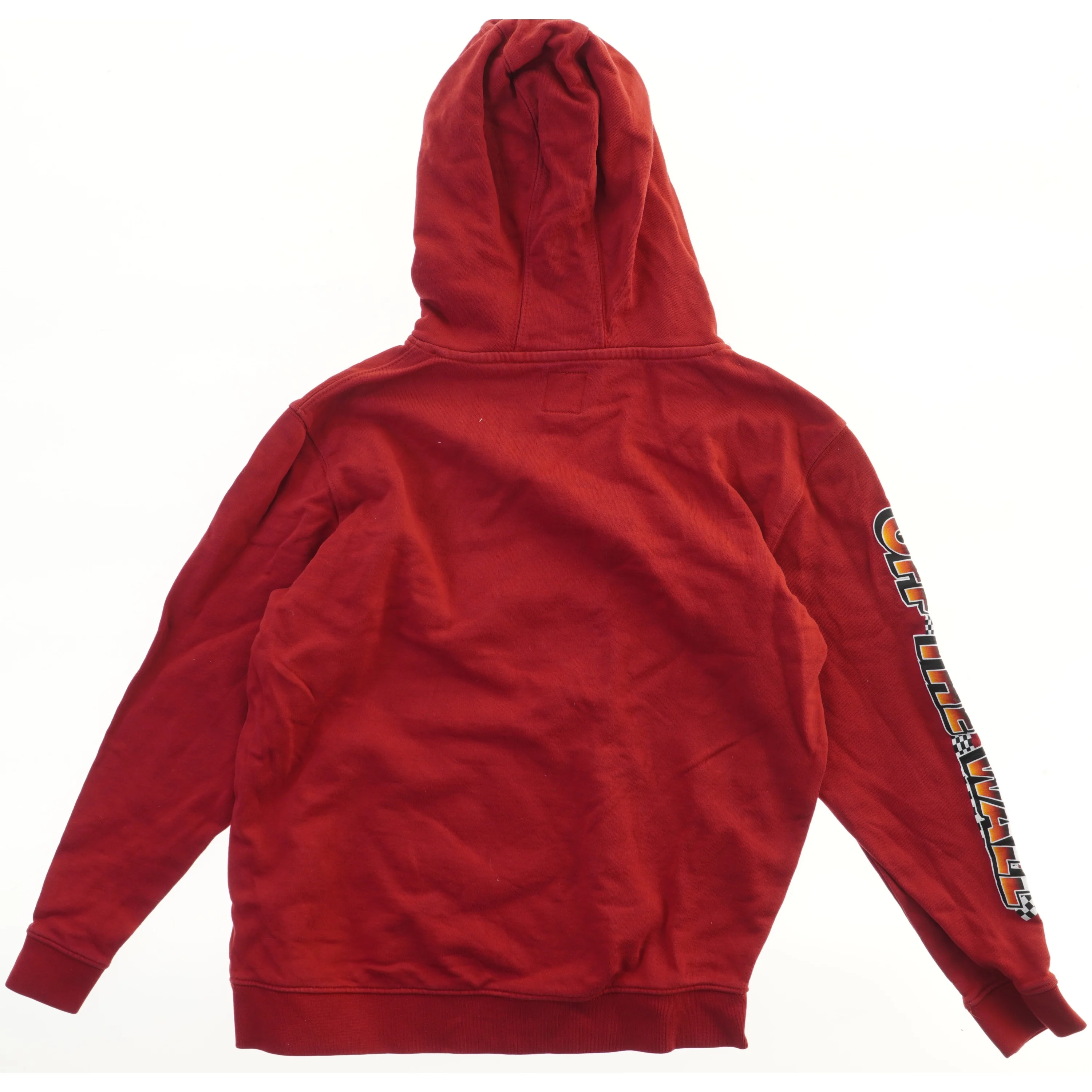 Rød hættetrøje med Vans logo fra Vans (str. XL)