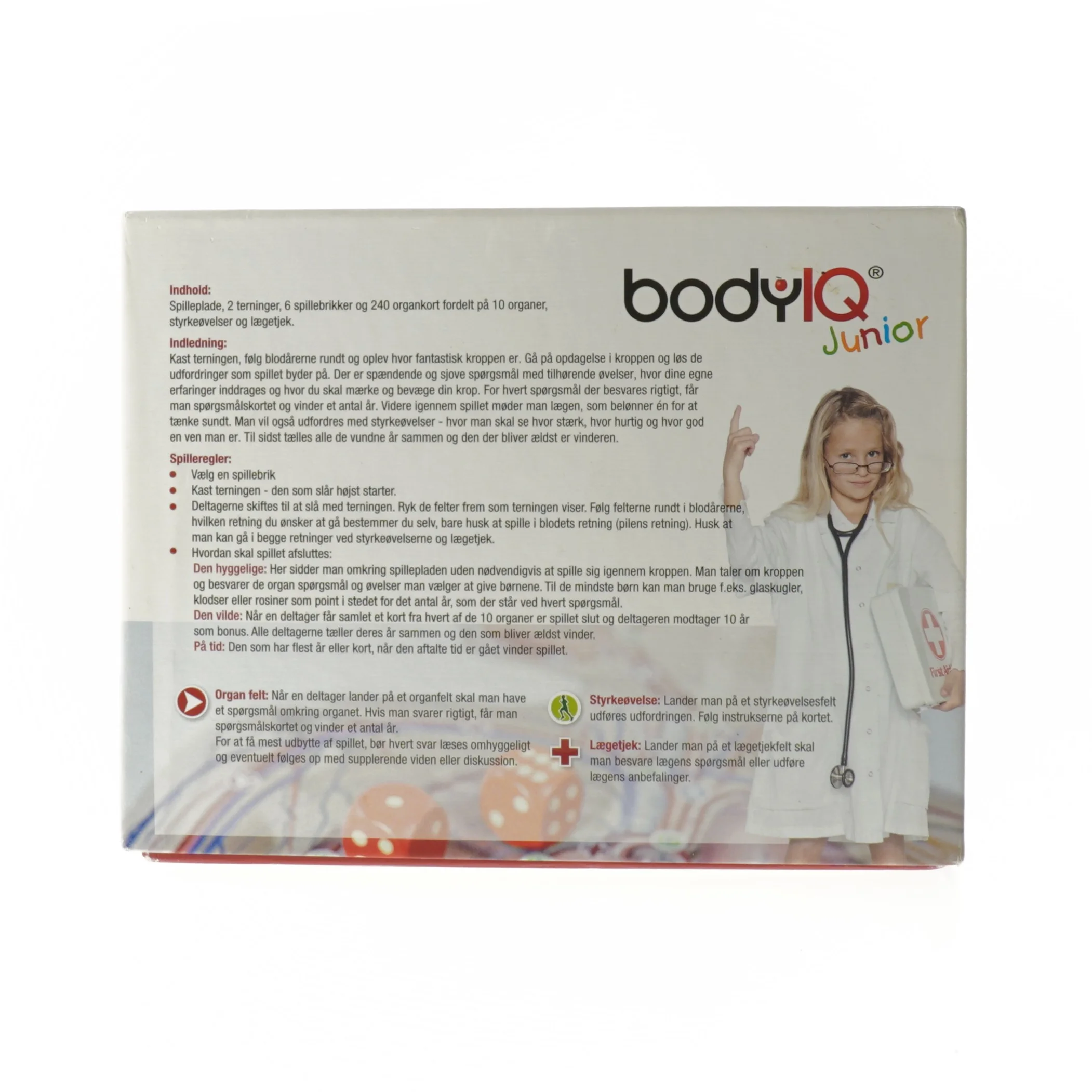 BodyIQ Junior brætspil fra BodyIQ