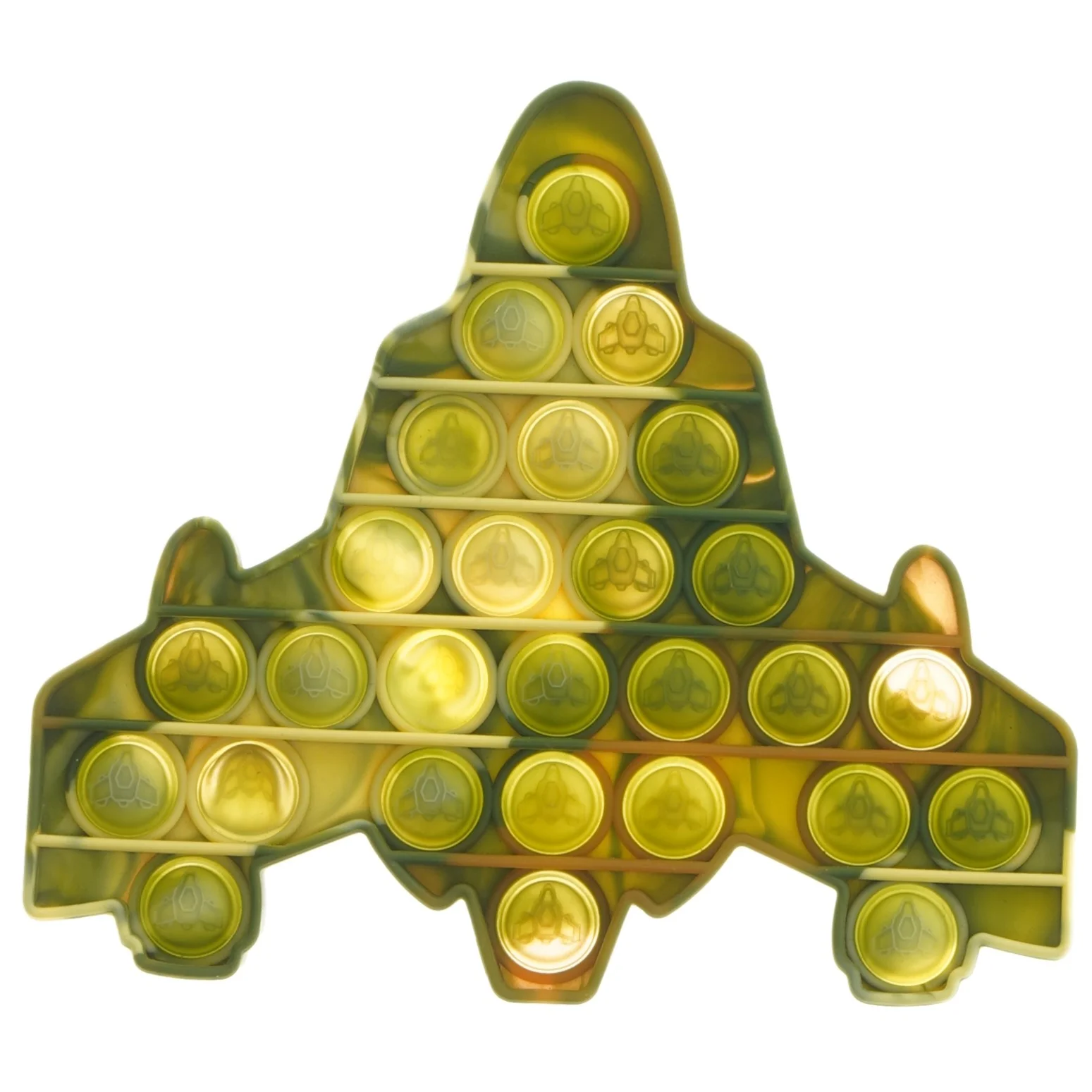 Pop it legetøjsfly (str. 15,5x17,5 cm)