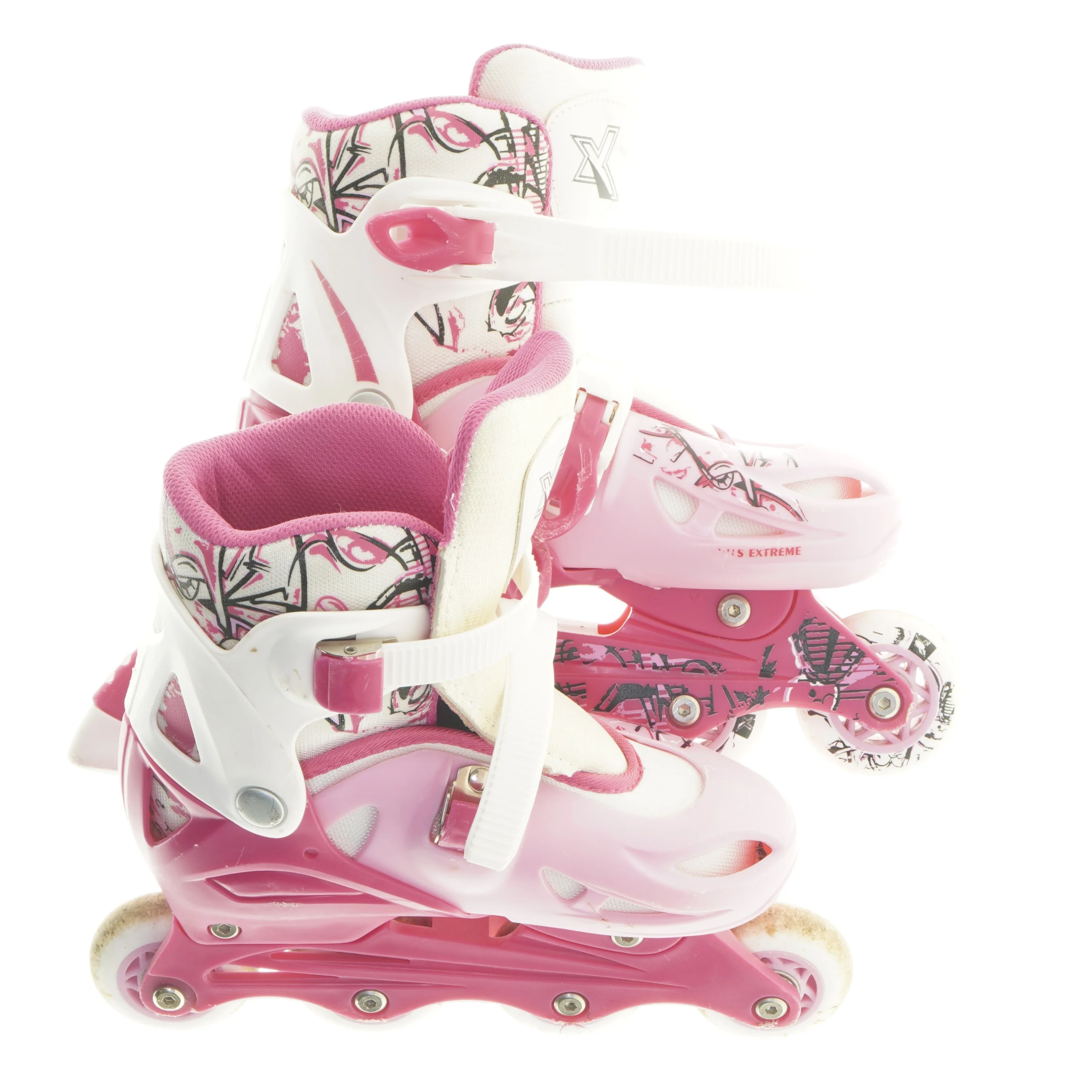 Lyserøde rulleskøjter (str. 31-34 )