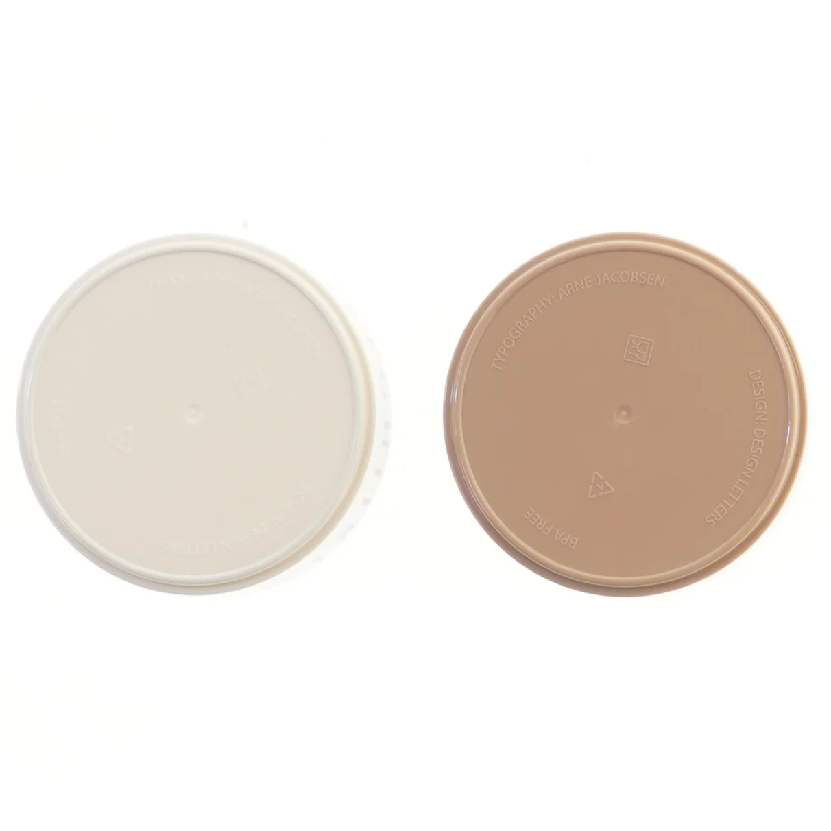 Bogstaver, små skåle fra Design Letters (str. Ø 11 cm)