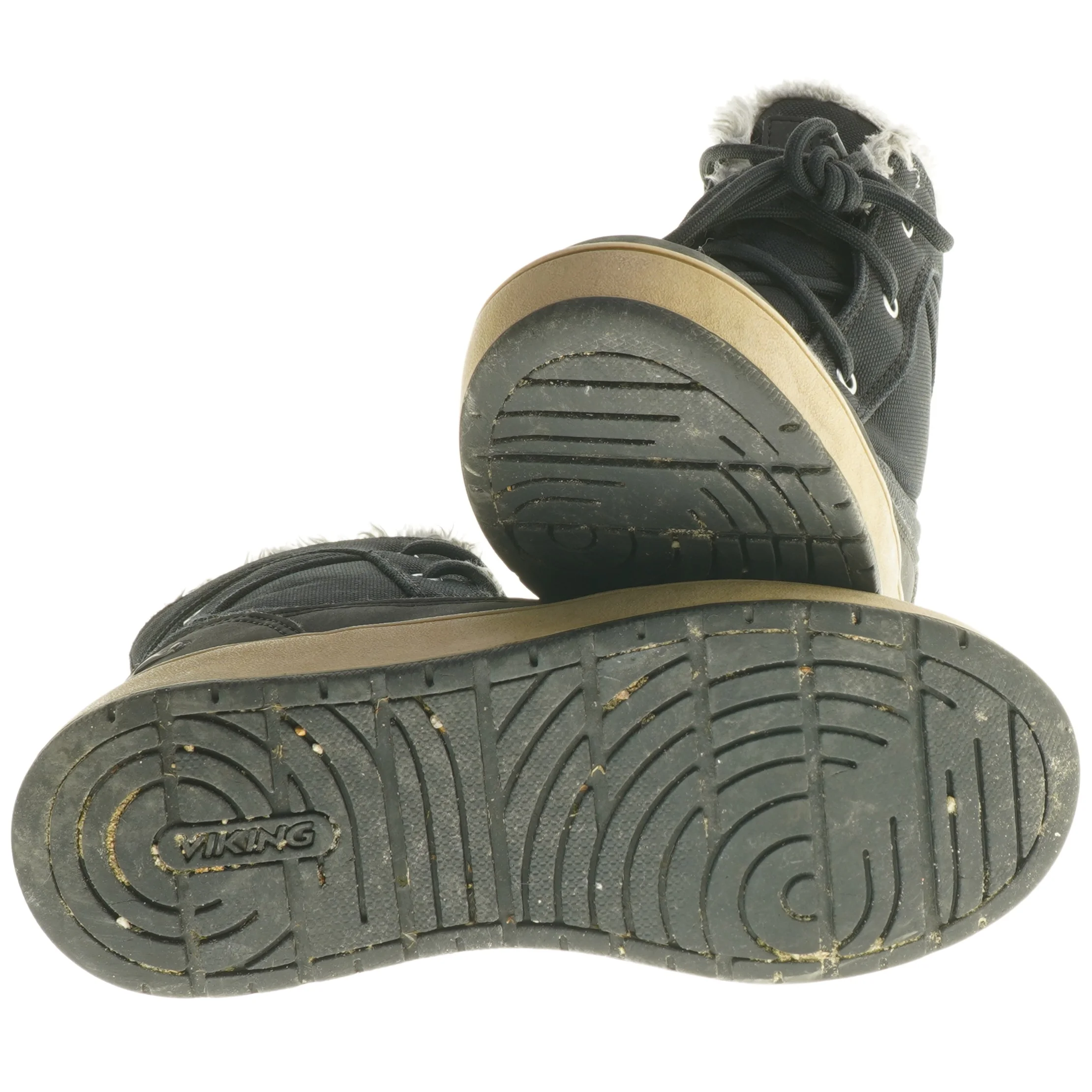 Sort Gore-Tex vinterstøvler str. 34 fra Viking (str. 34 )