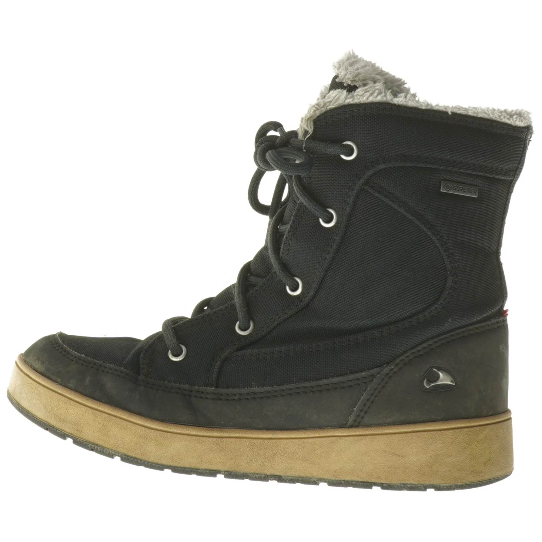 Sort Gore-Tex vinterstøvler str. 34 fra Viking (str. 34 )