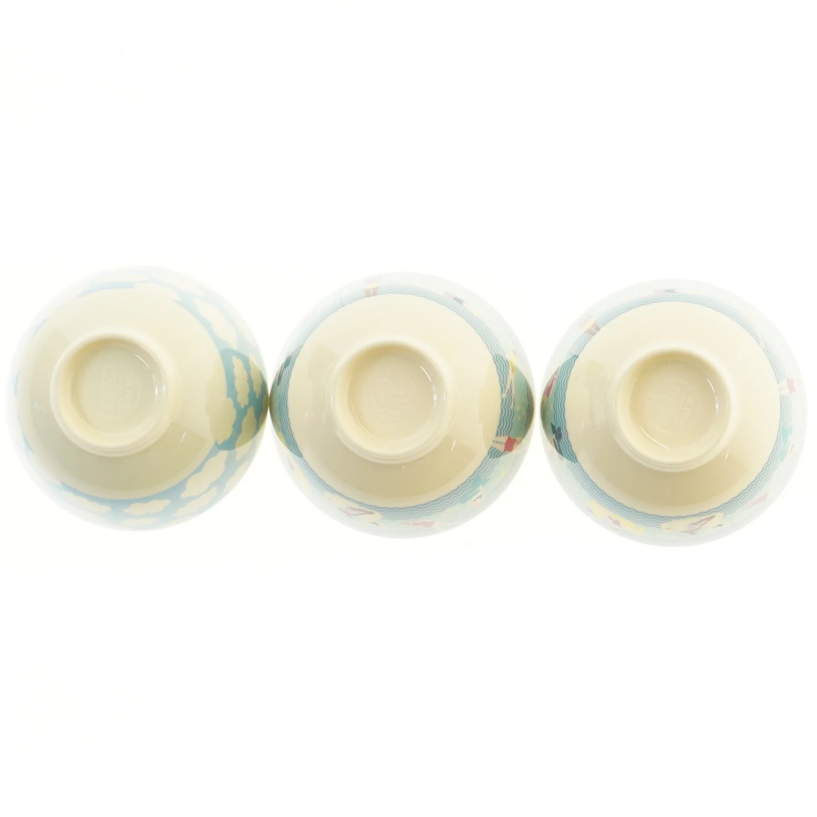 Sæt med 3 skåle fra Rice (str. Ø 11,5 cm)