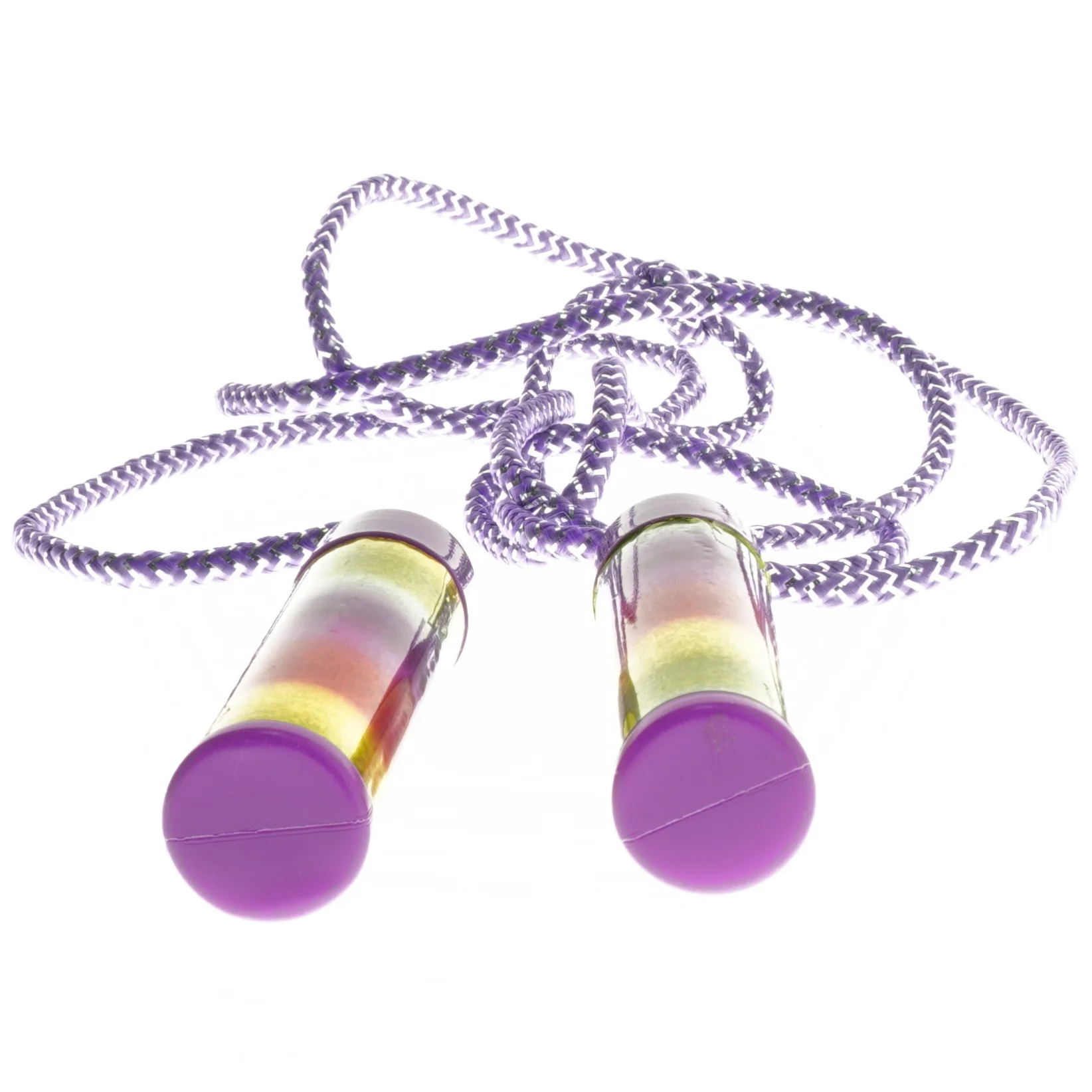 Sjippetov med farverige håndtag (str. 200 cm)