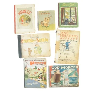 Gamle børnebøger (str. 31 x 23 cm)