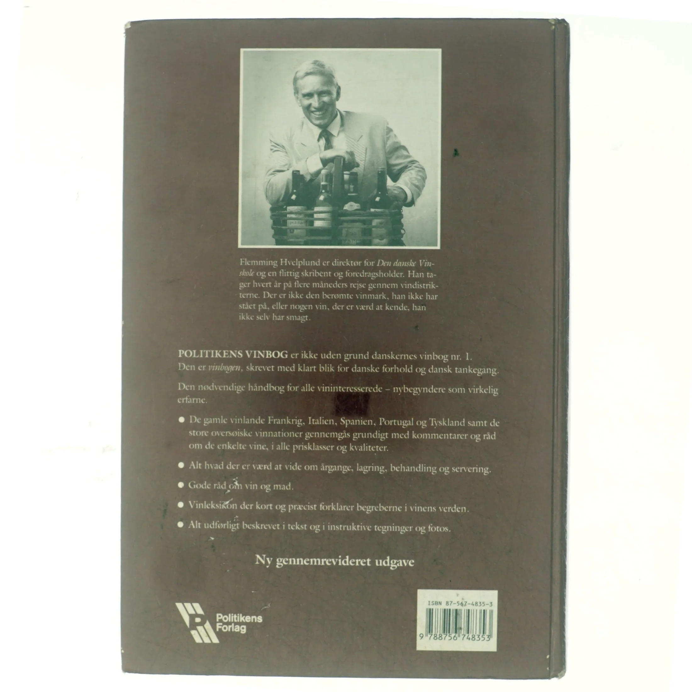 Politikens vinbog af Flemming Hvelplund (Bog)