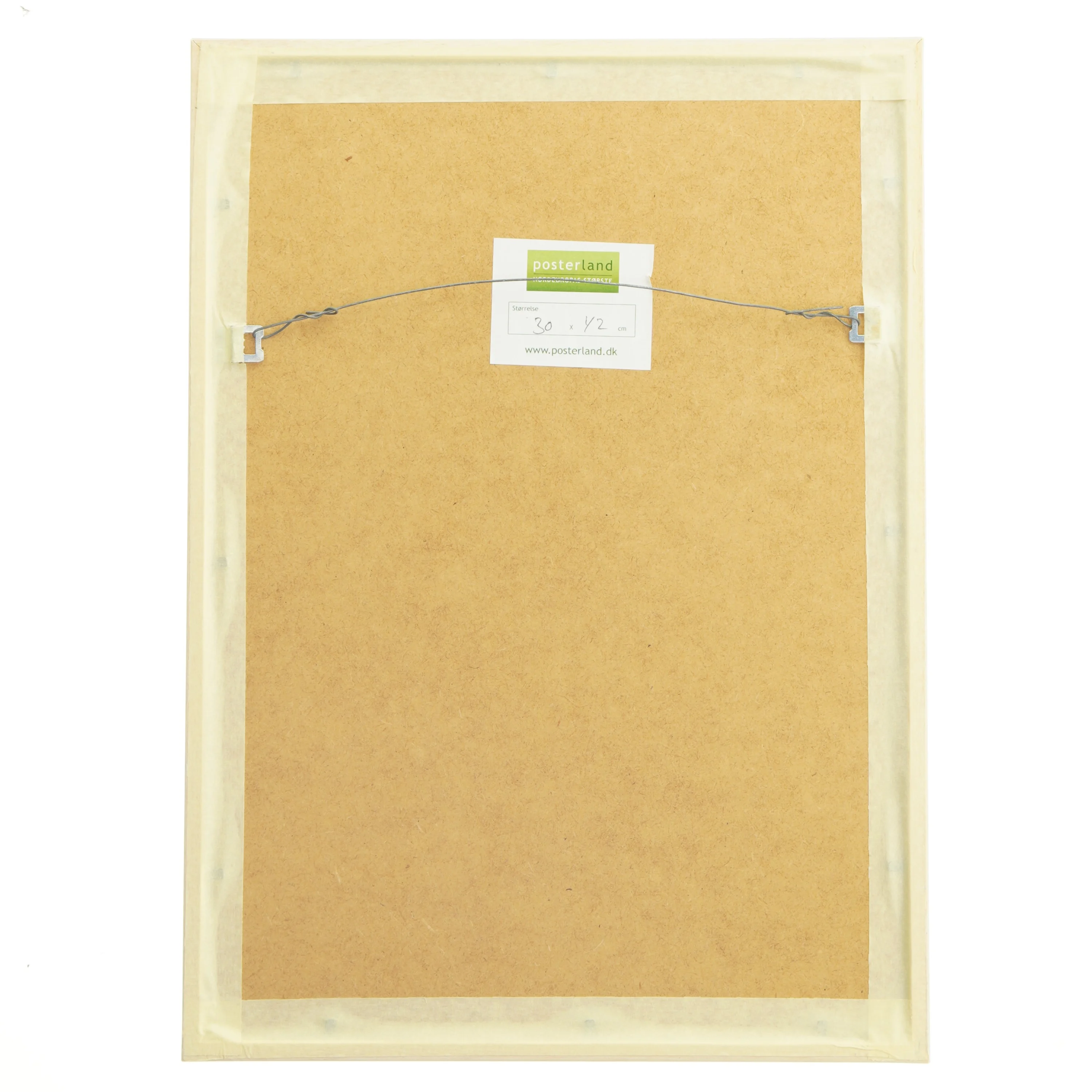 Træ foto i ramme fra Posterland (str. 30x42 cm)