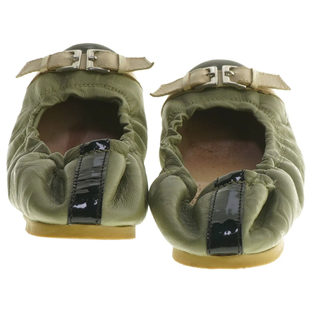 Ballerina sko med spænde (str. 37 )