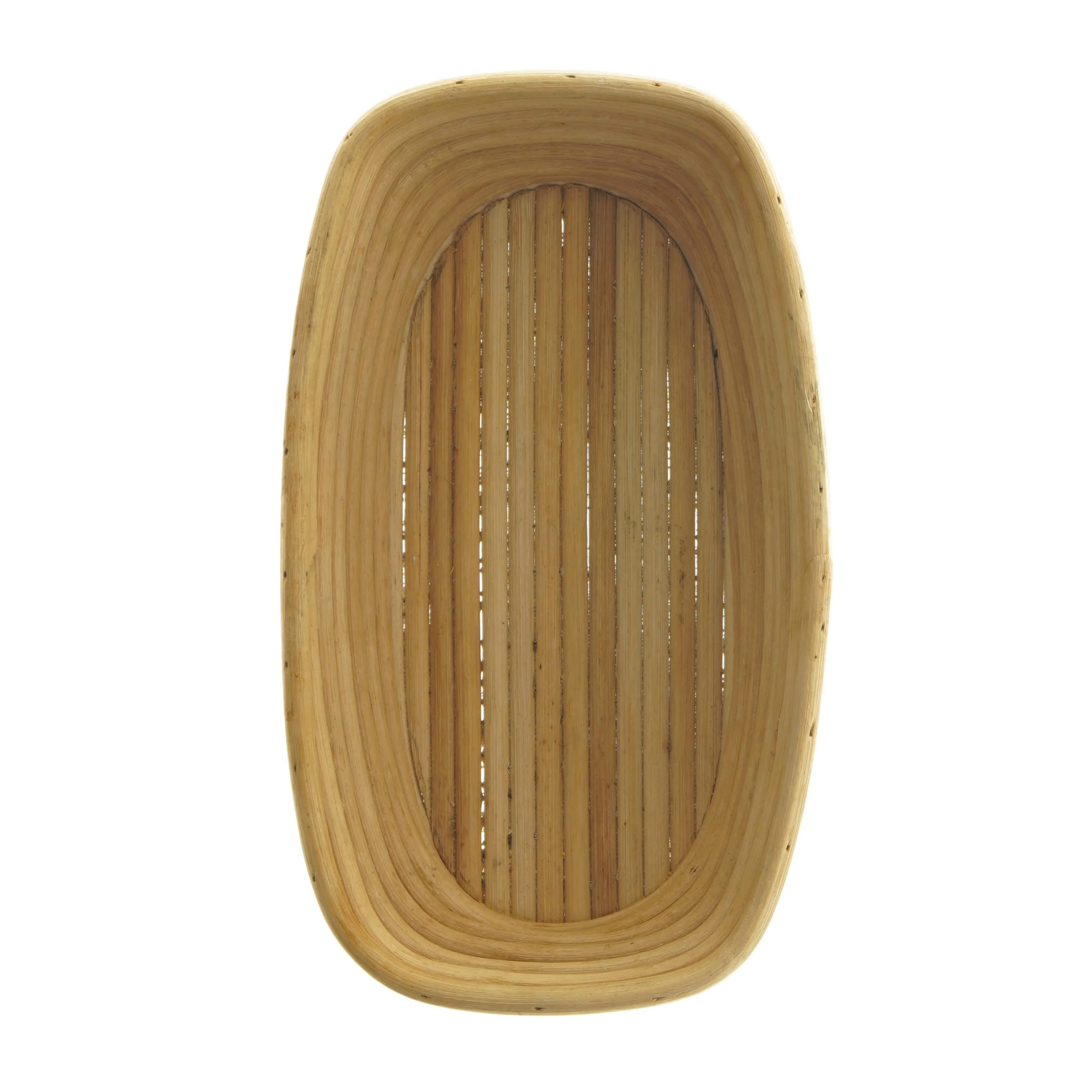 Rektangulær bambuskurv (str. 7x15x27 cm)