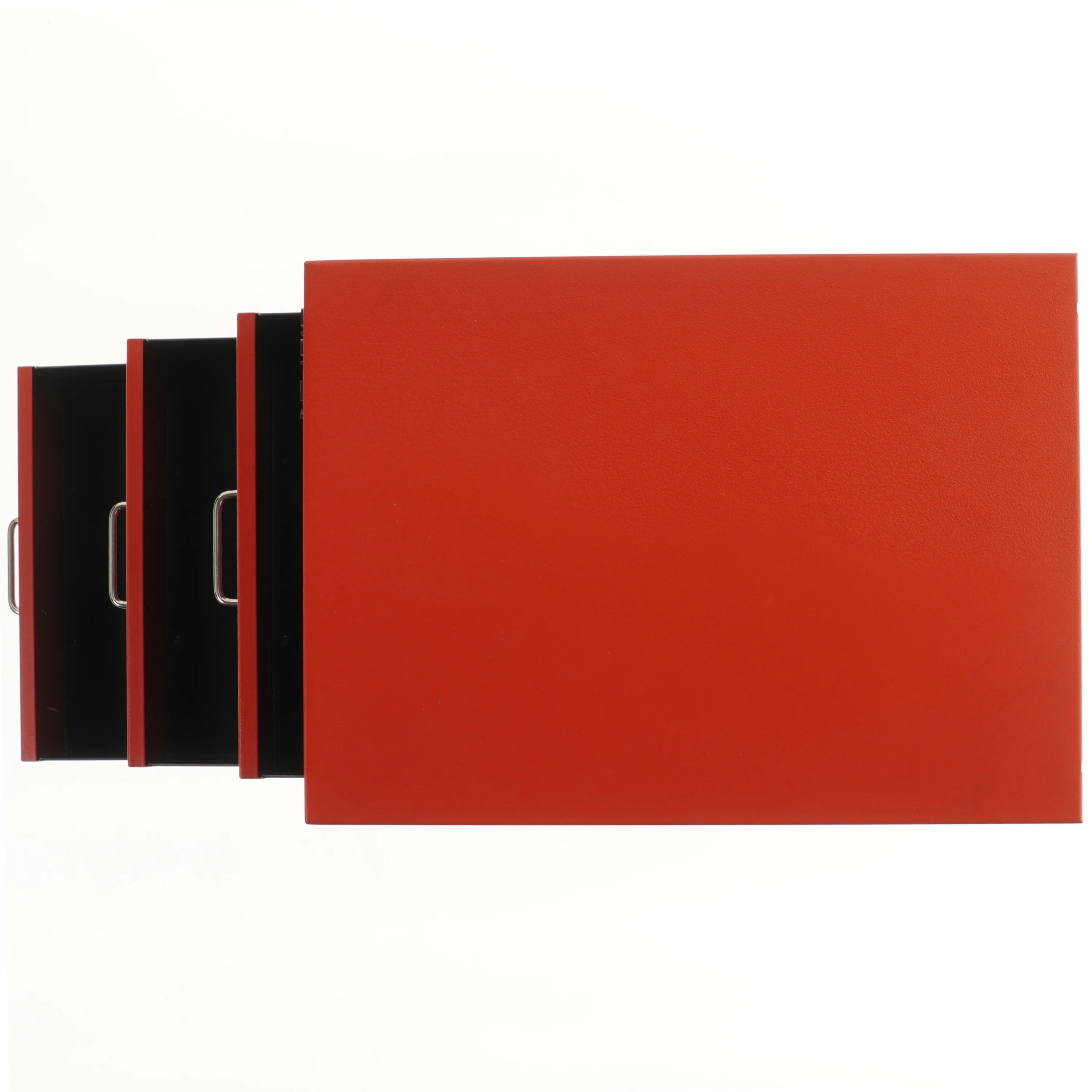 Rød Bisley skuffemodul fra Bisley (str. 38x27x33 cm)