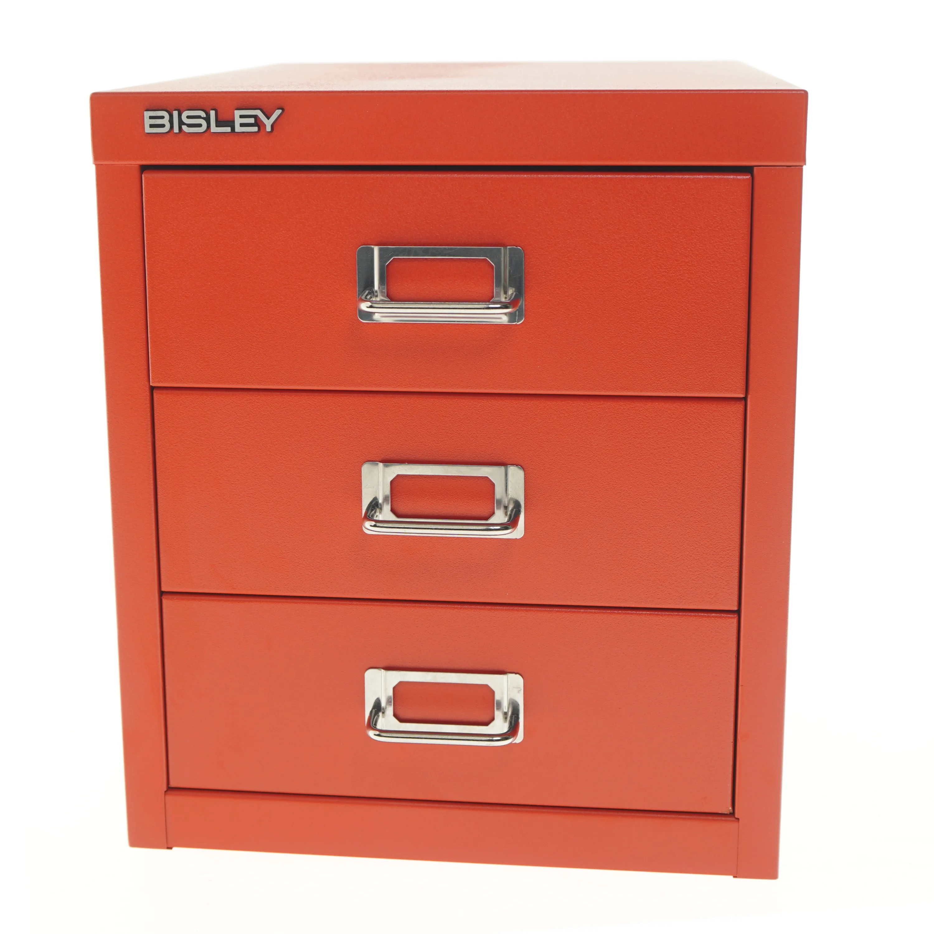 Rød Bisley skuffemodul fra Bisley (str. 38x27x33 cm)