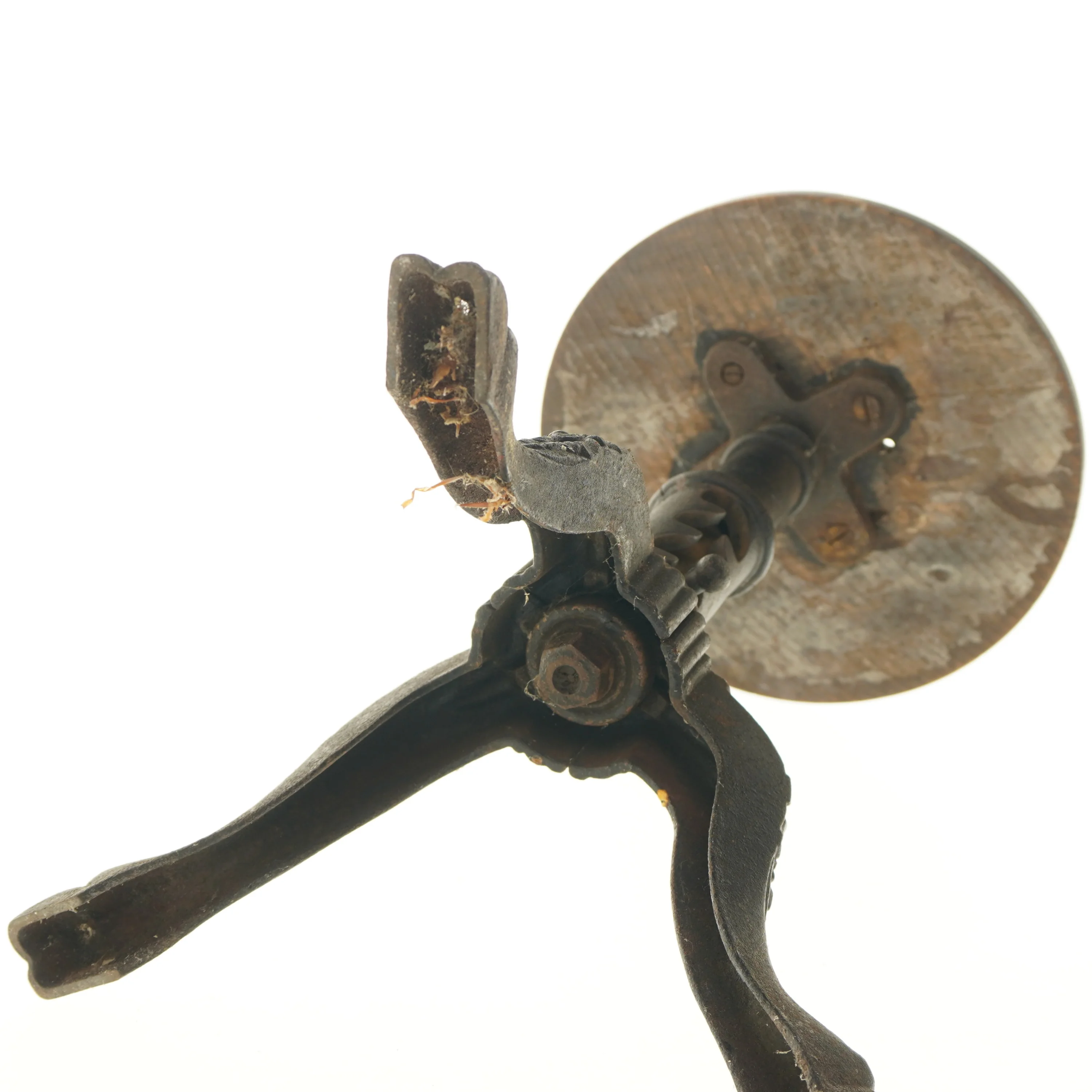 Antik justerbar taburet (str. 50 cm)