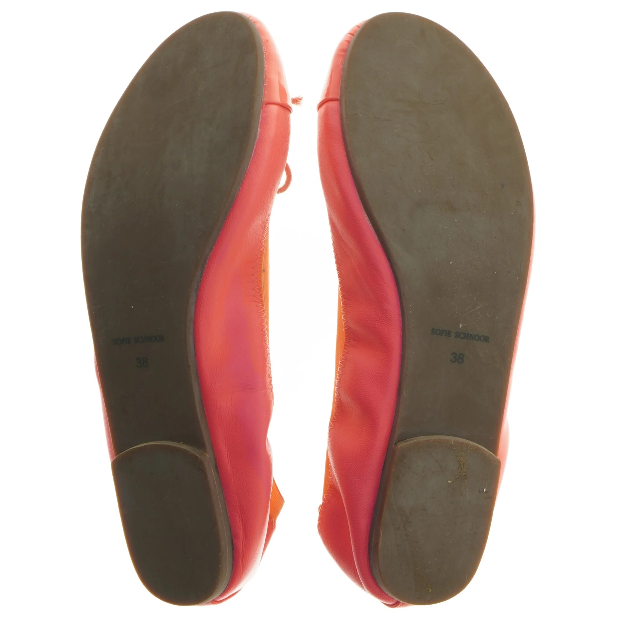 Røde ballerinaer str. 38 fra Sofie Schnoor (str. 38 )