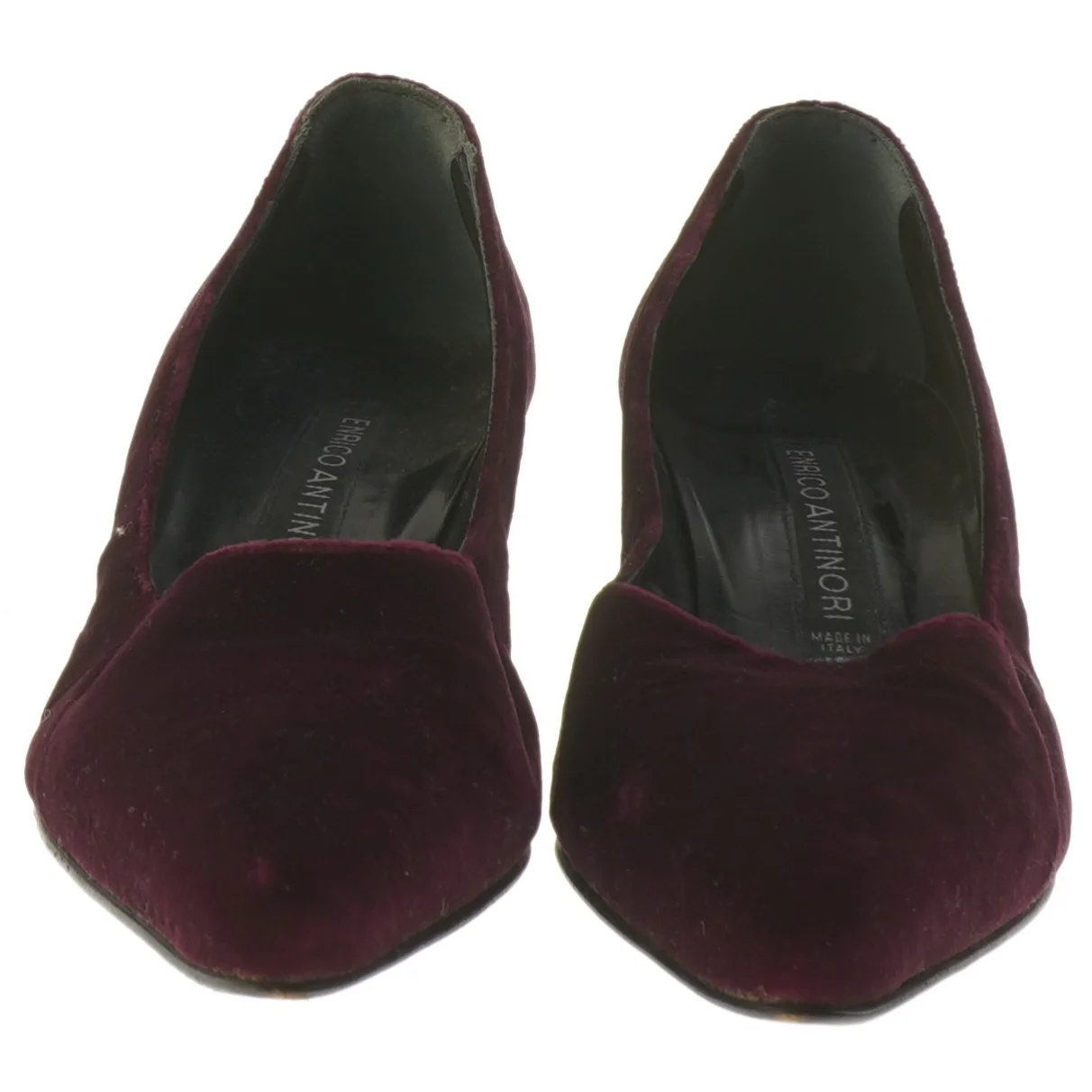 Vinrøde stiletter fra Vero Cuoio (str. 37,5 )