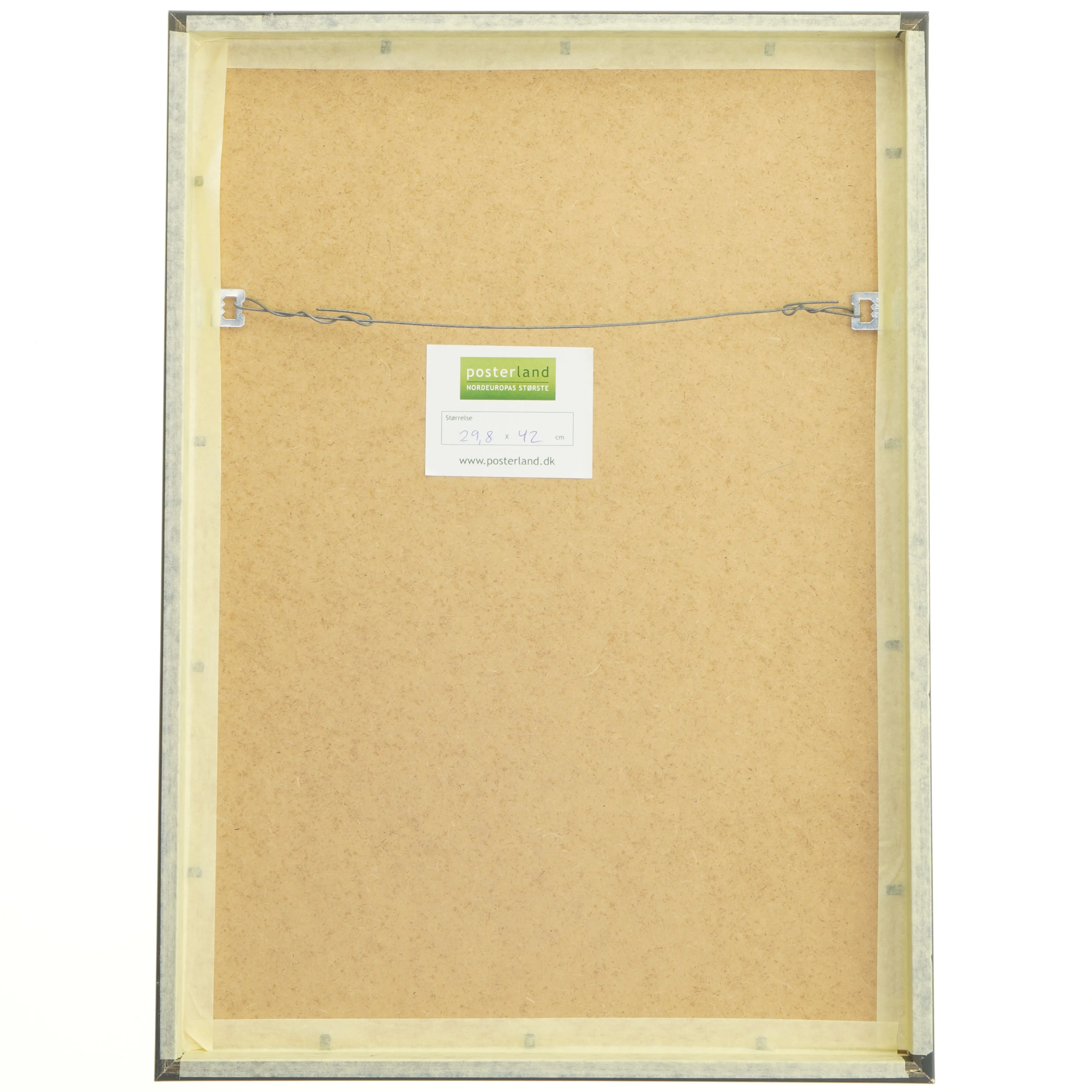 Indrammet billede af træ (str. 29,8x42 cm)