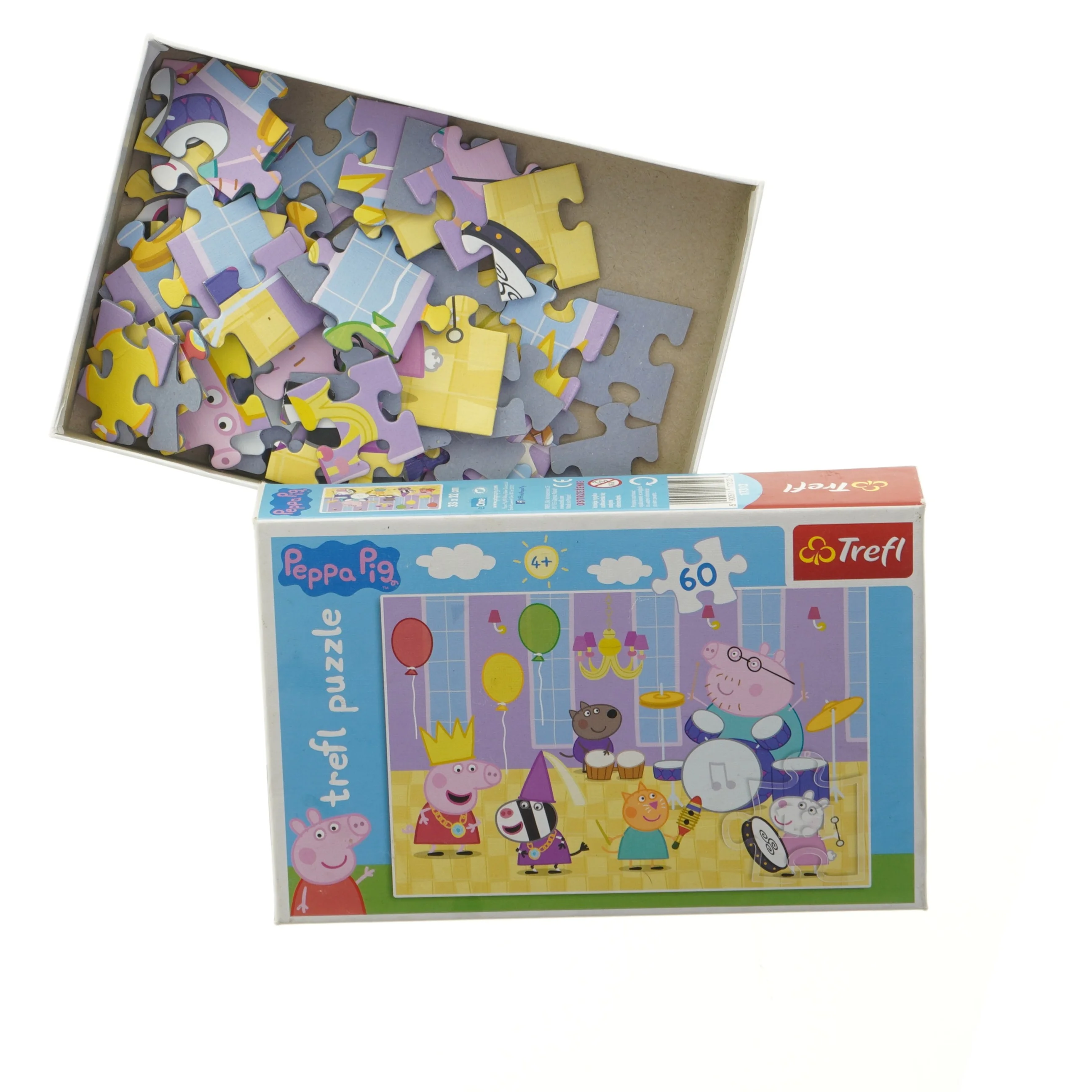 Peppa Pig puslespil 60 brikker fra Trefl (str. 60 brikker)