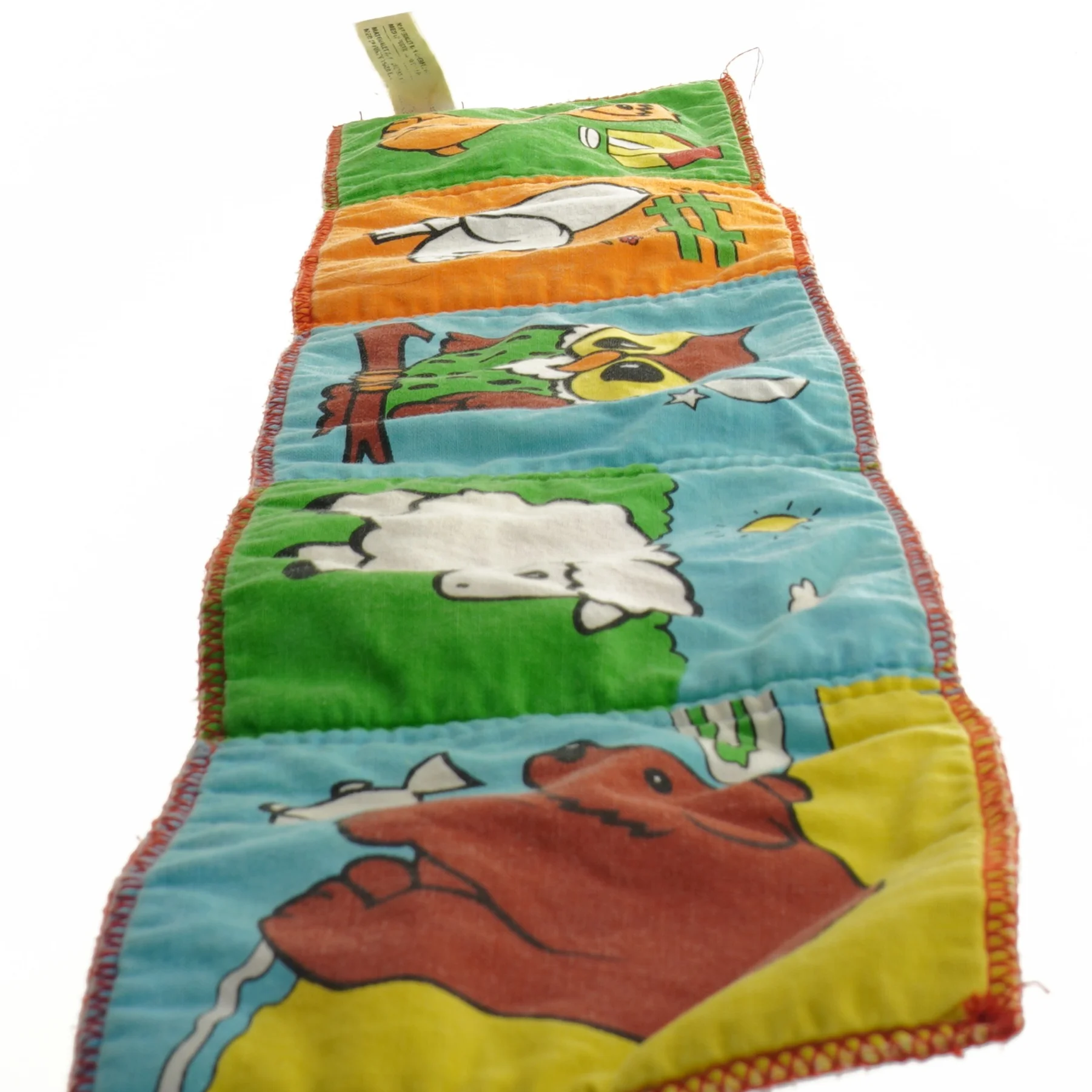 Læringsstof legetøj med dyremotiver fra Baby Buddy (str. 64x12 cm)