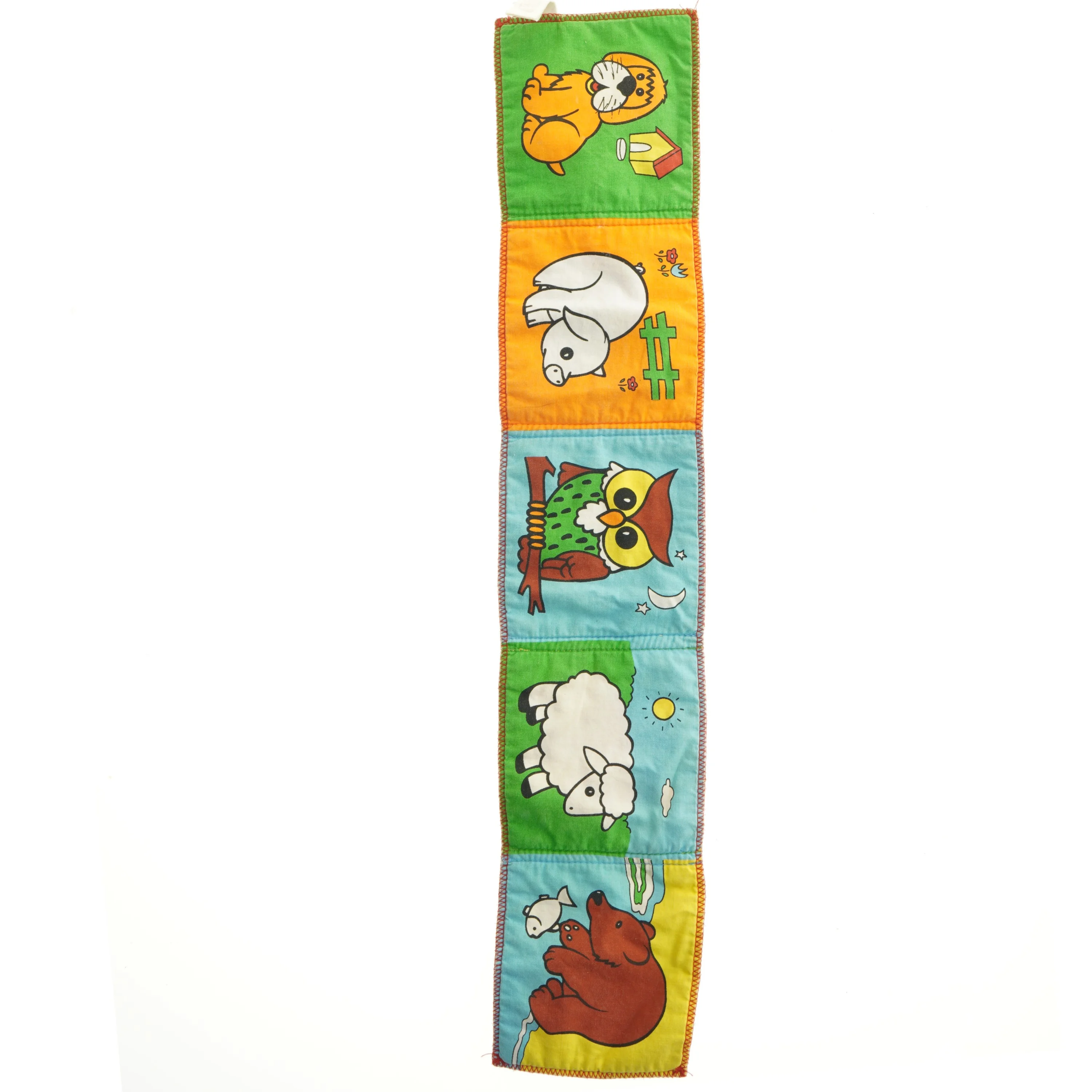 Læringsstof legetøj med dyremotiver fra Baby Buddy (str. 64x12 cm)