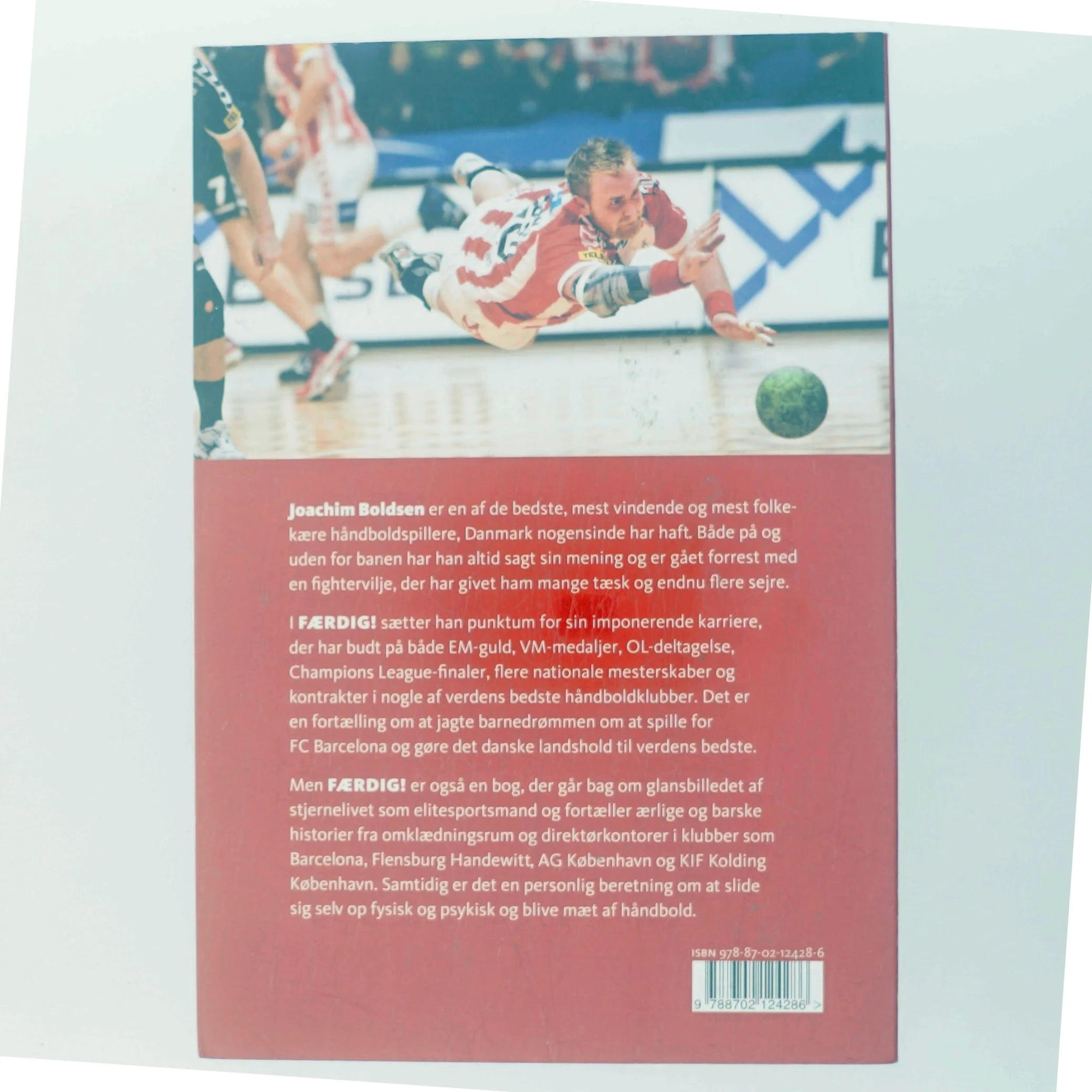 Færdig! : historier fra mit håndboldliv af Joachim Boldsen (Bog)