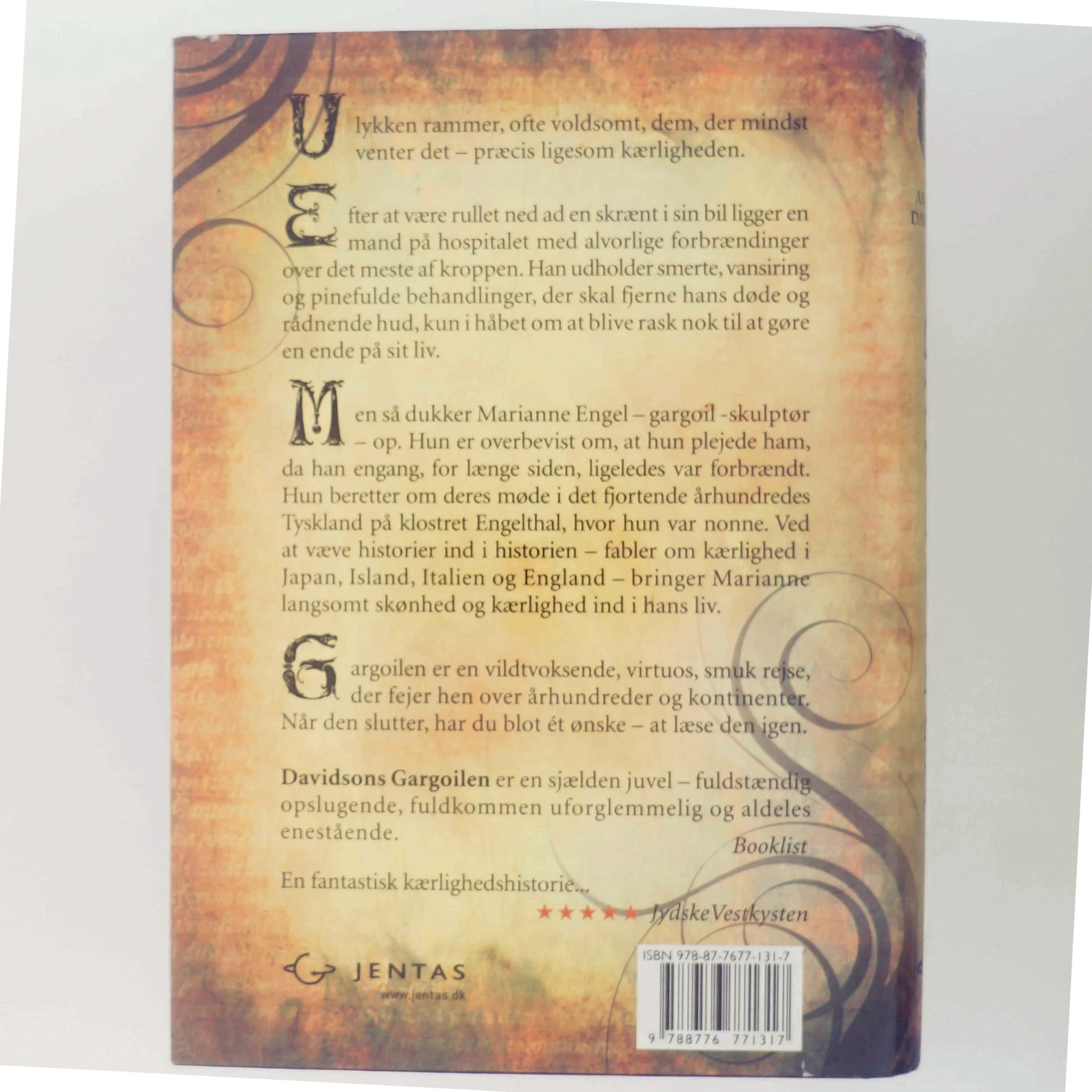 Gargoilen : stendragen af Andrew Davidson (Bog)