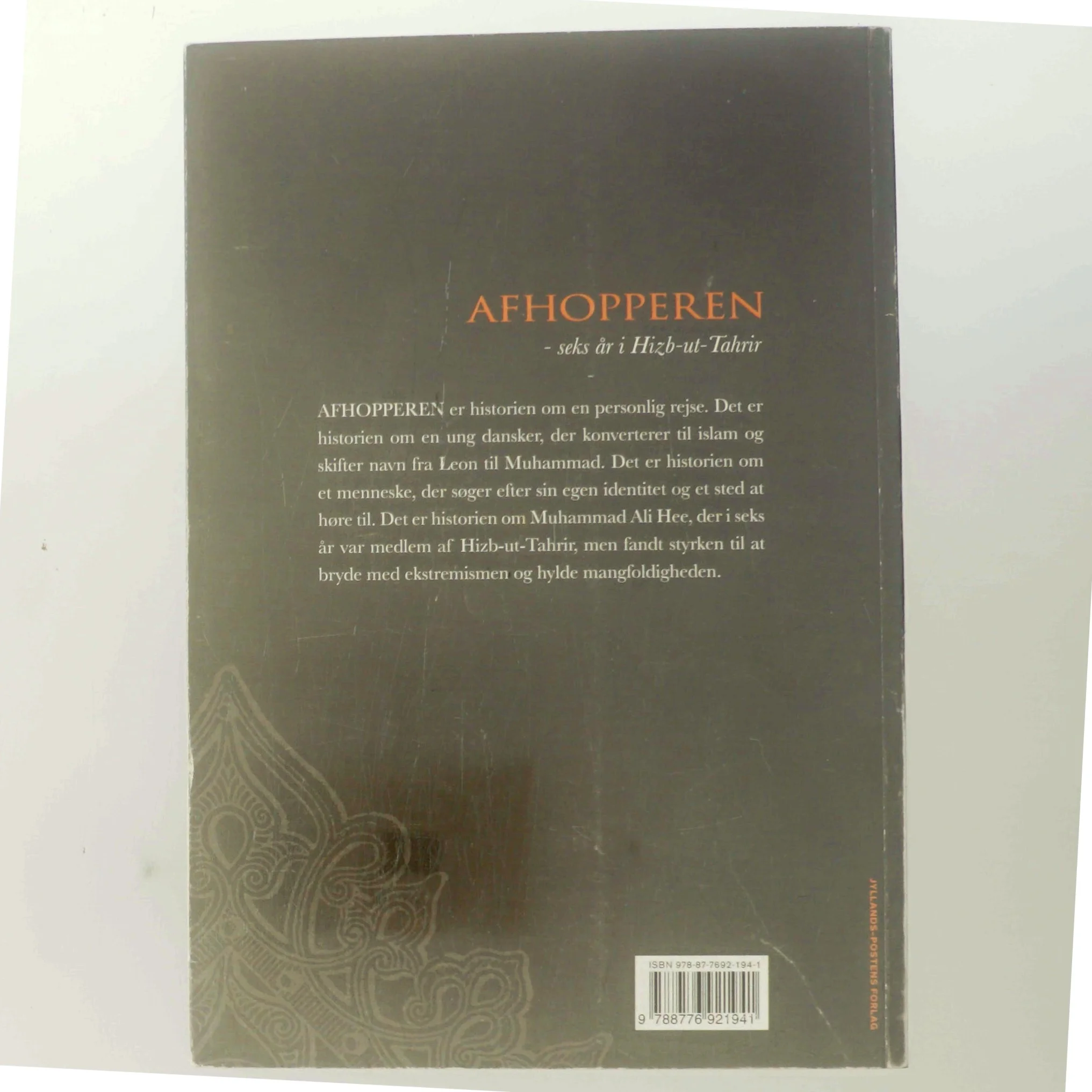 Afhopperen : seks år i Hizb-ut-Tahrir af Muhammad Ali Hee (Bog)