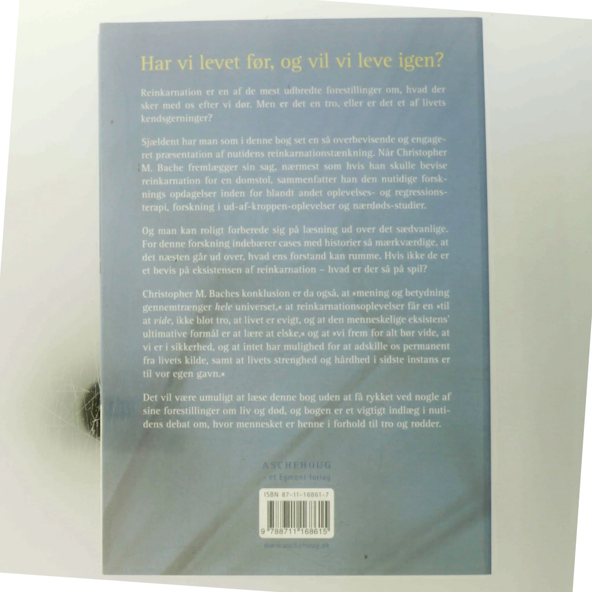 Reinkarnation af Christopher M. Bache (Bog)