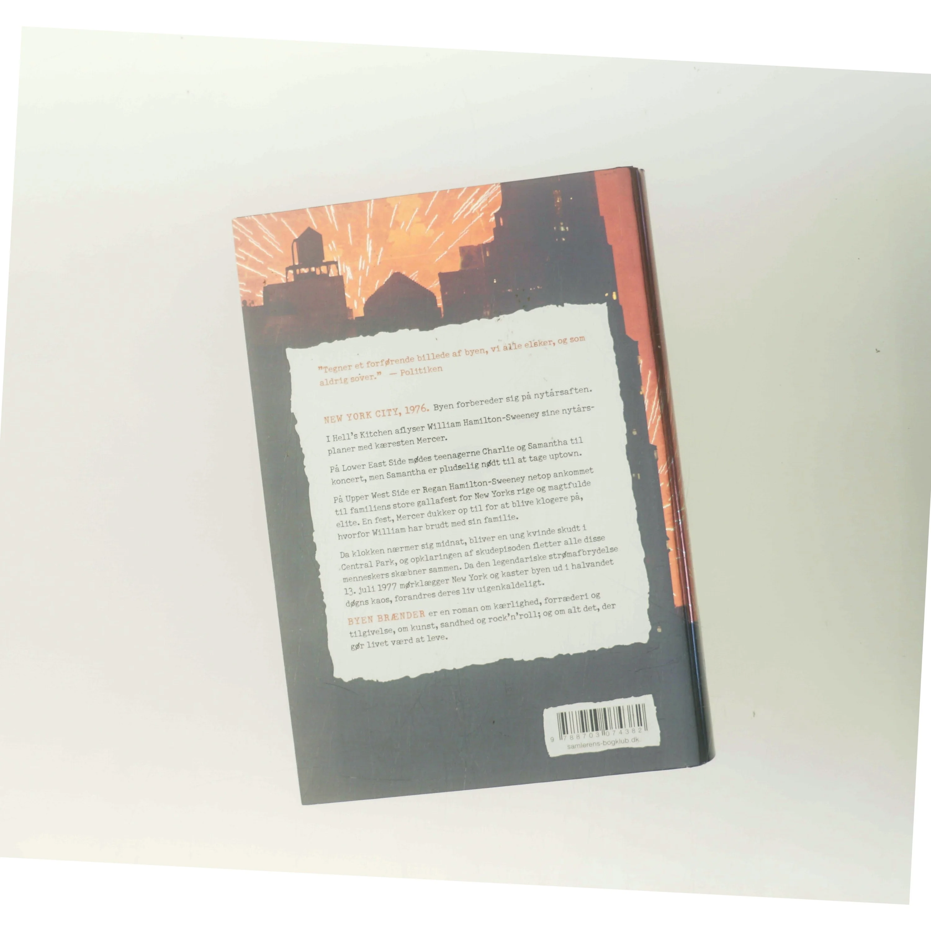 Byen brænder af Garth Risk Hallberg (Bog)