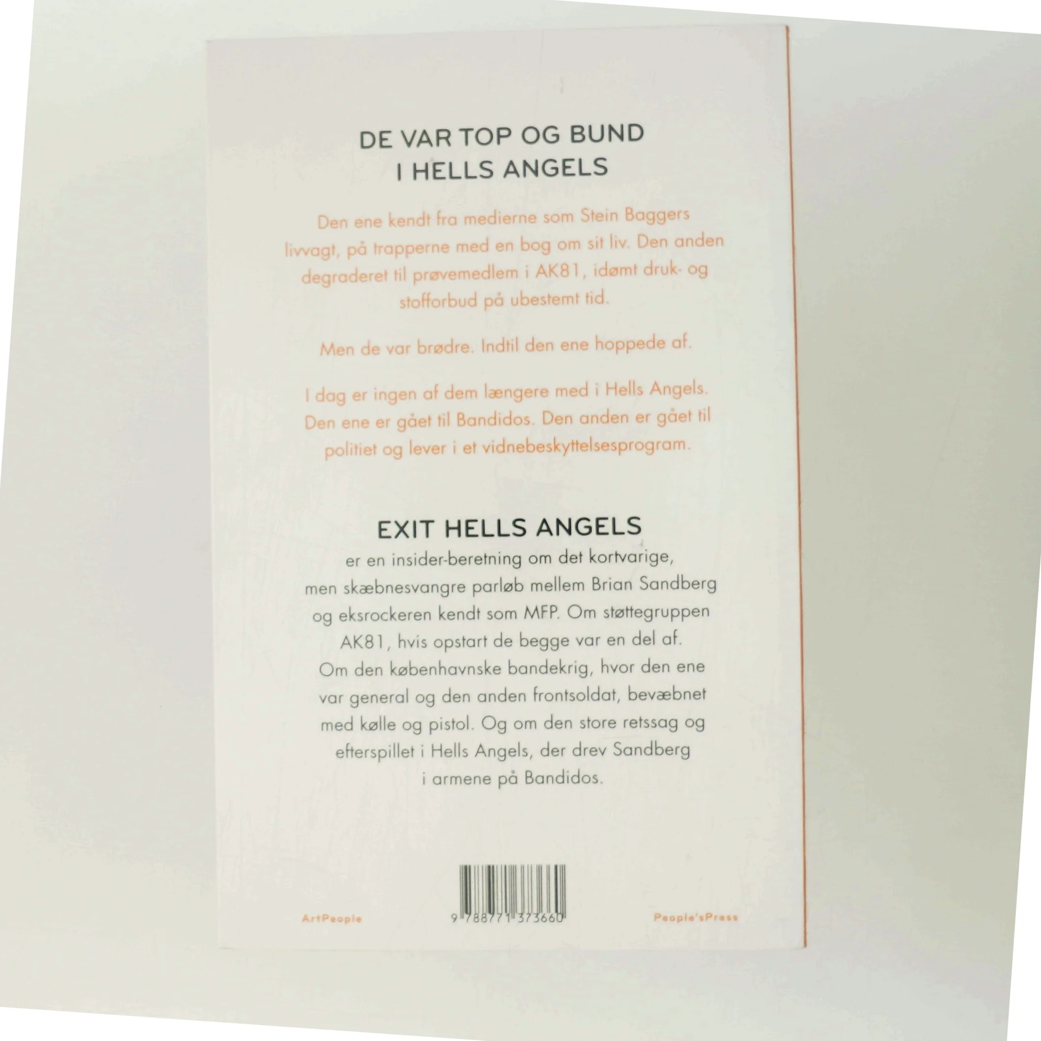 Exit Hells Angels af Søren Baastrup (Bog)