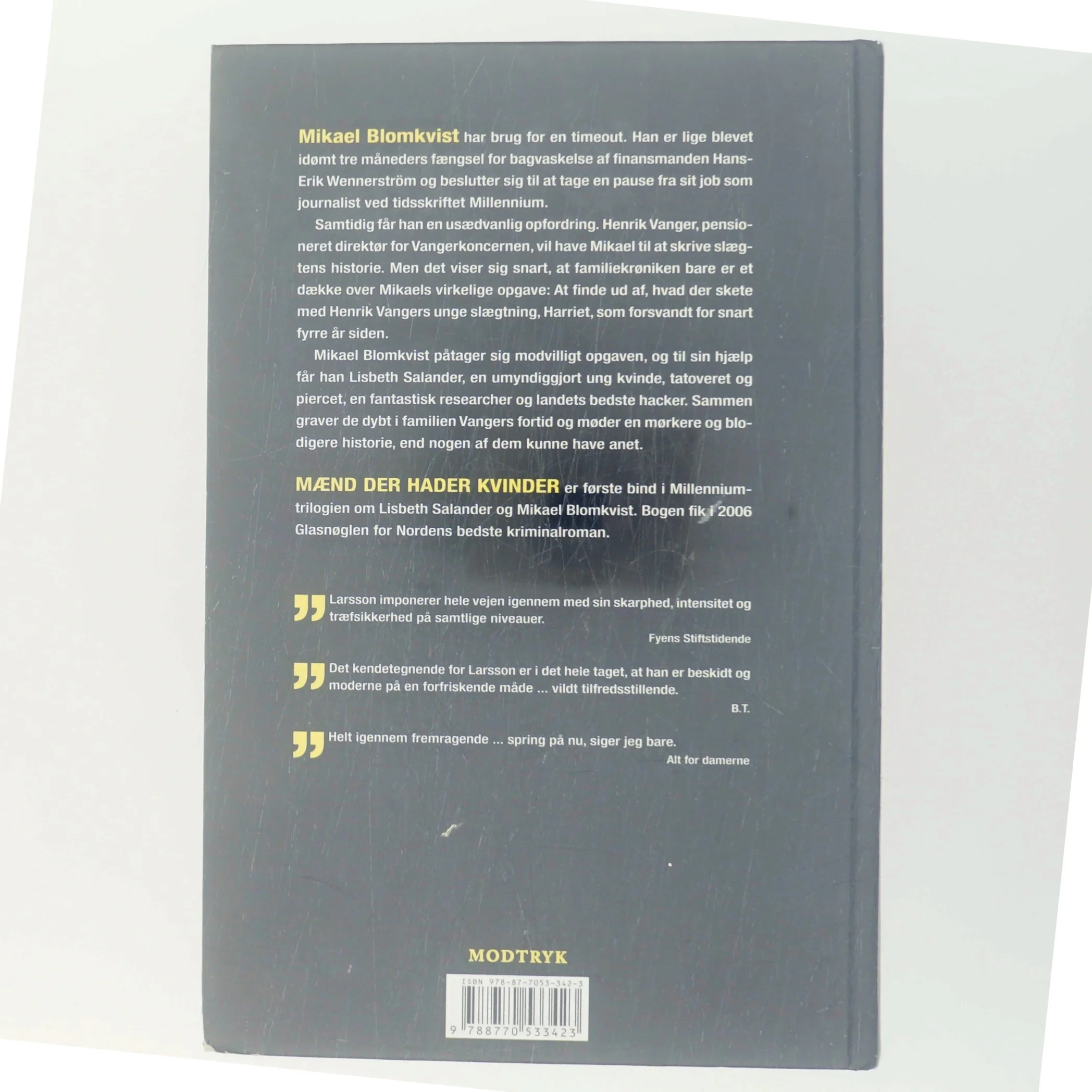 Mænd der hader kvinder af Larsson, Stig (Bog)