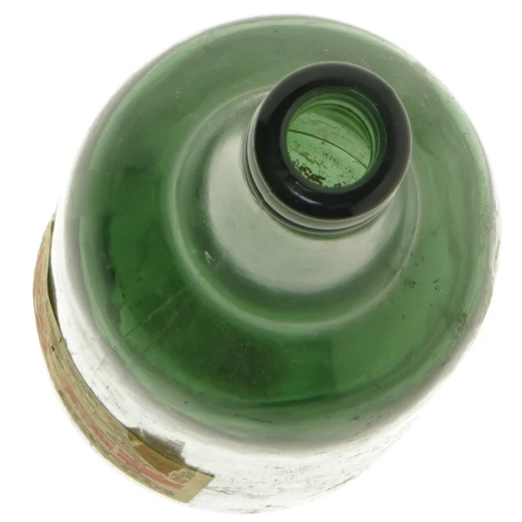 Grøn æblemost flaske (str. 28x8 cm)