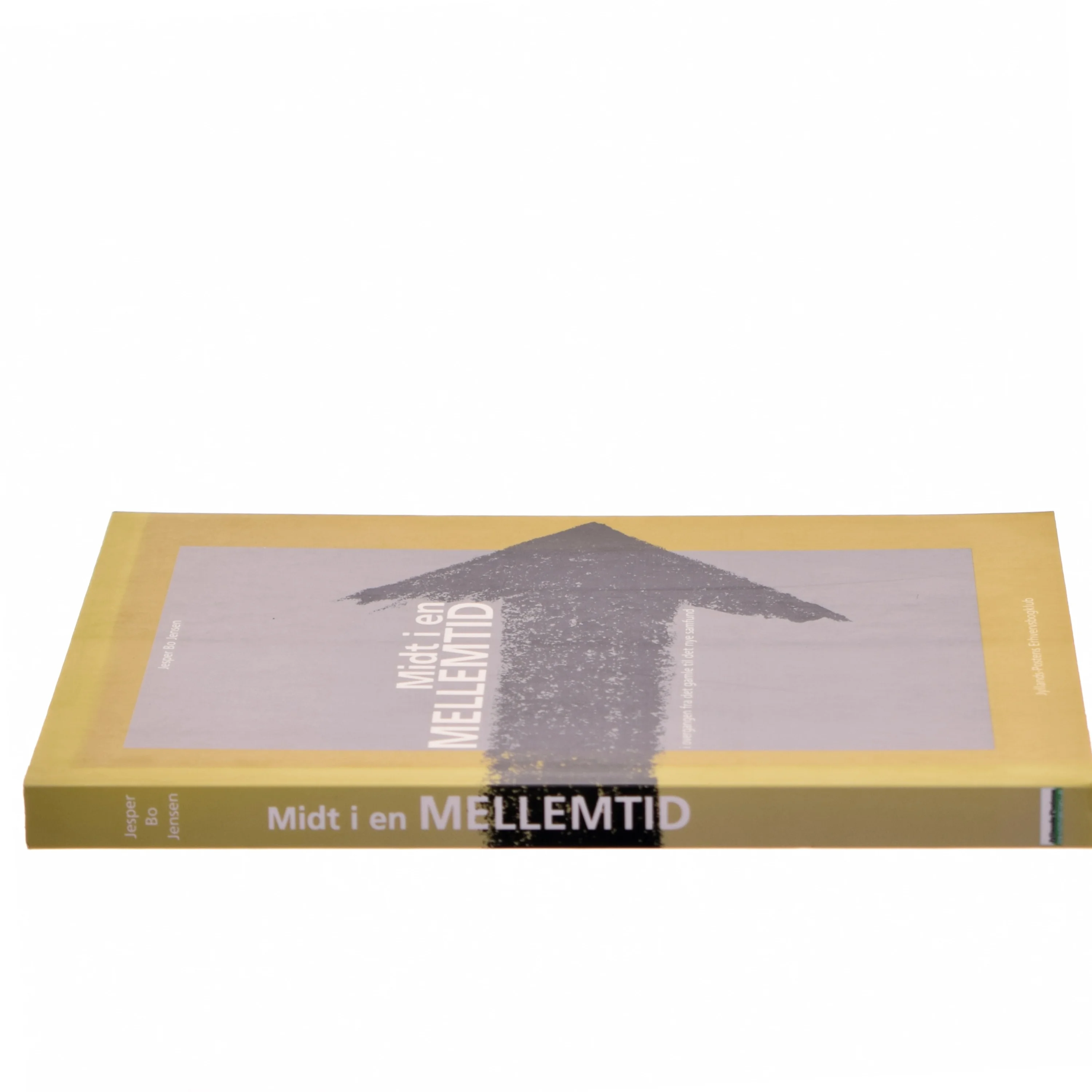 Midt i en mellemtid : i overgangen fra det gamle til det nye samfund af Jesper Bo Jensen (f. 1959) (Bog)