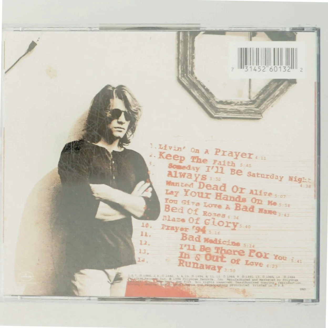 Bon Jovi - Cross Road CD fra Mercury