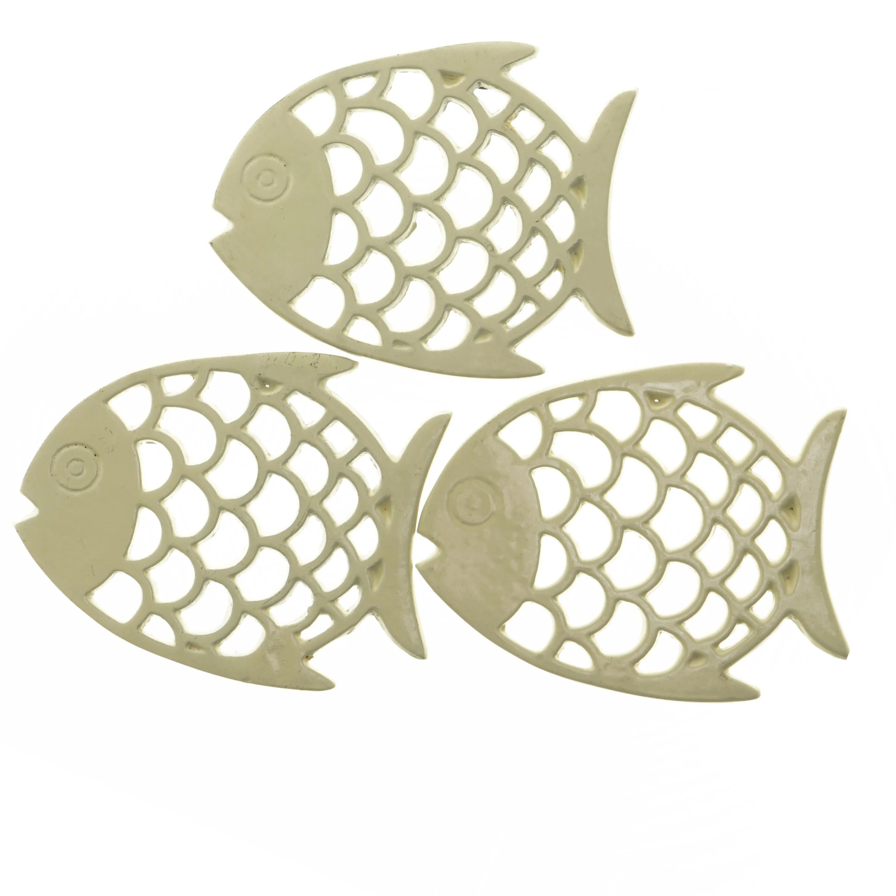 Fiskformede bordskånere (str. 15,5x13 cm)