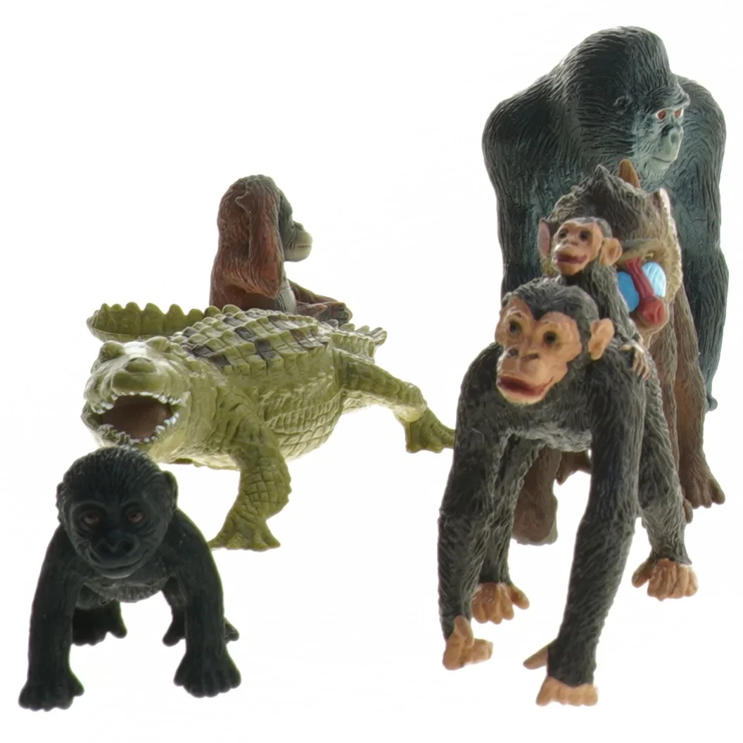 Dyrefigurer sæt (str. 9 cm)