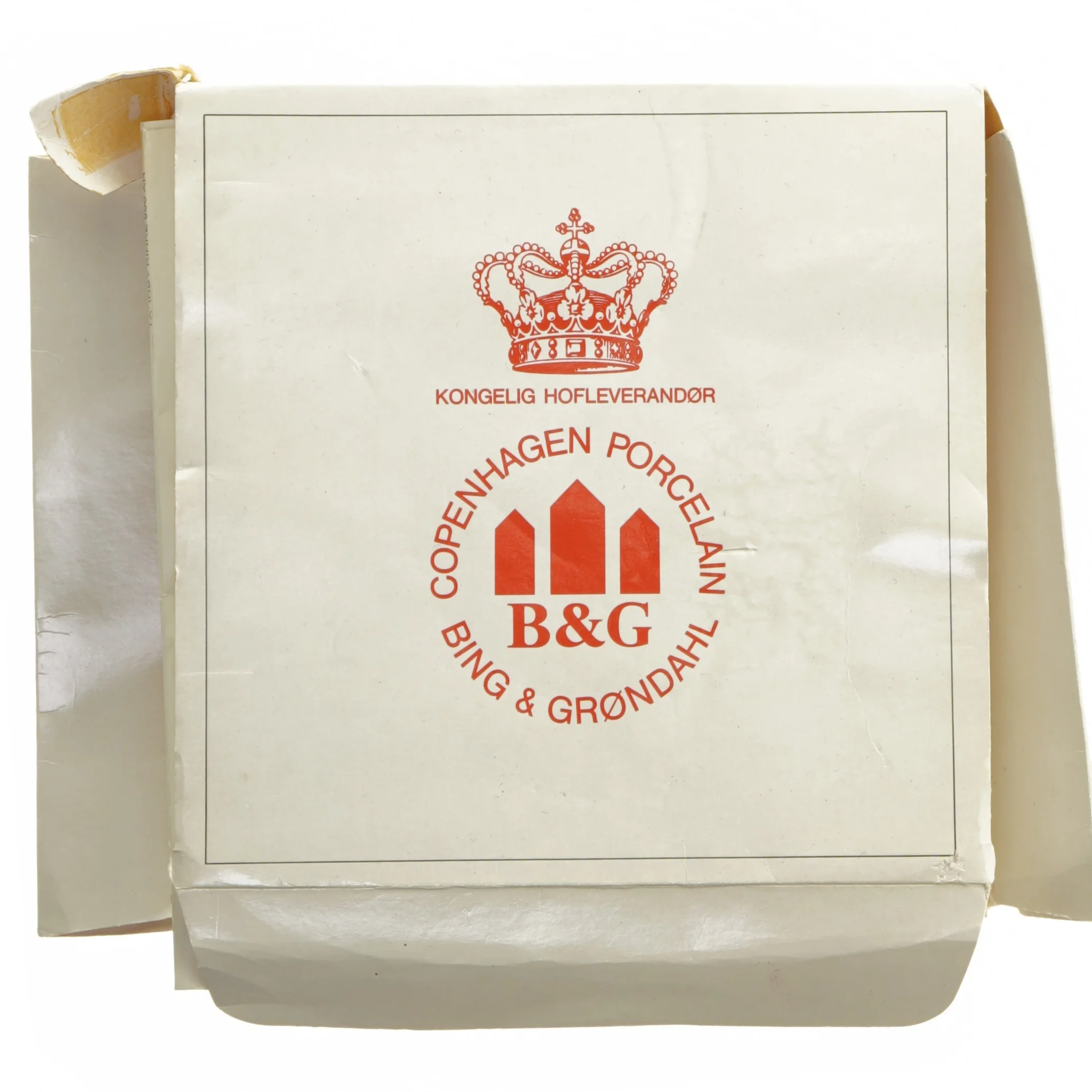 Bing & Grøndahl dekorativ porcelænstallerken fra Bing & Grøndahl (str. Ø 18 cm)