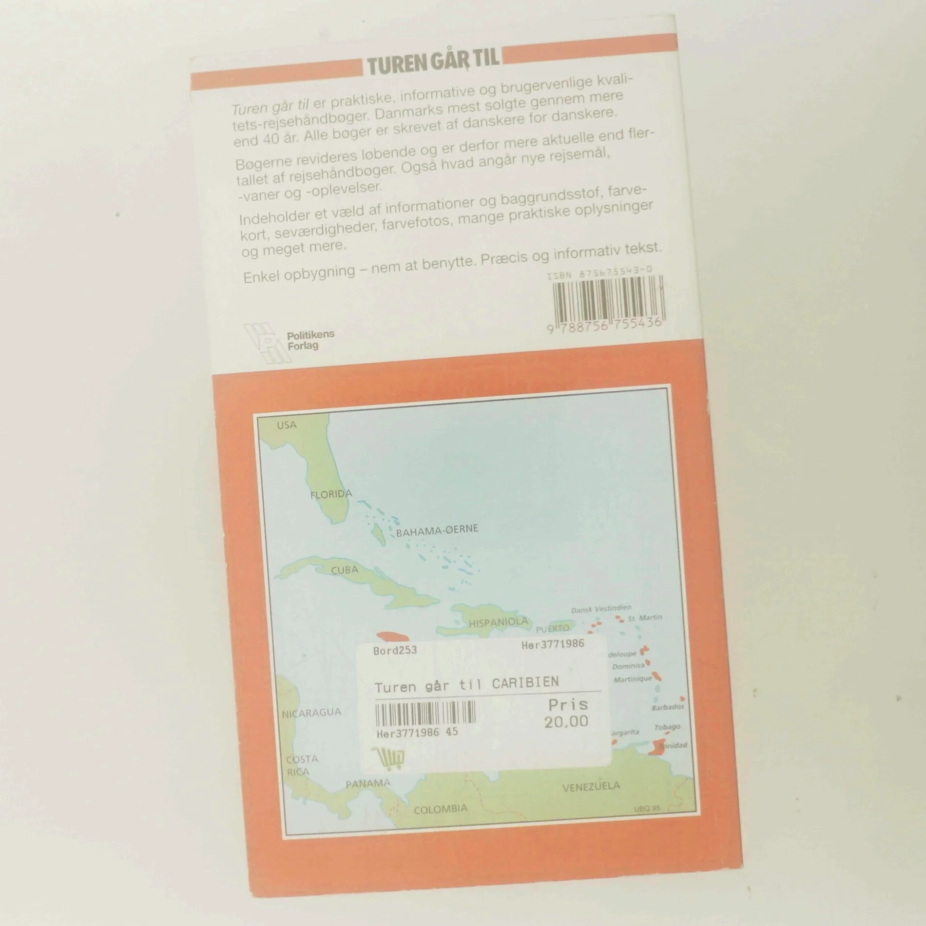 Turen går til Caribien (Bog)