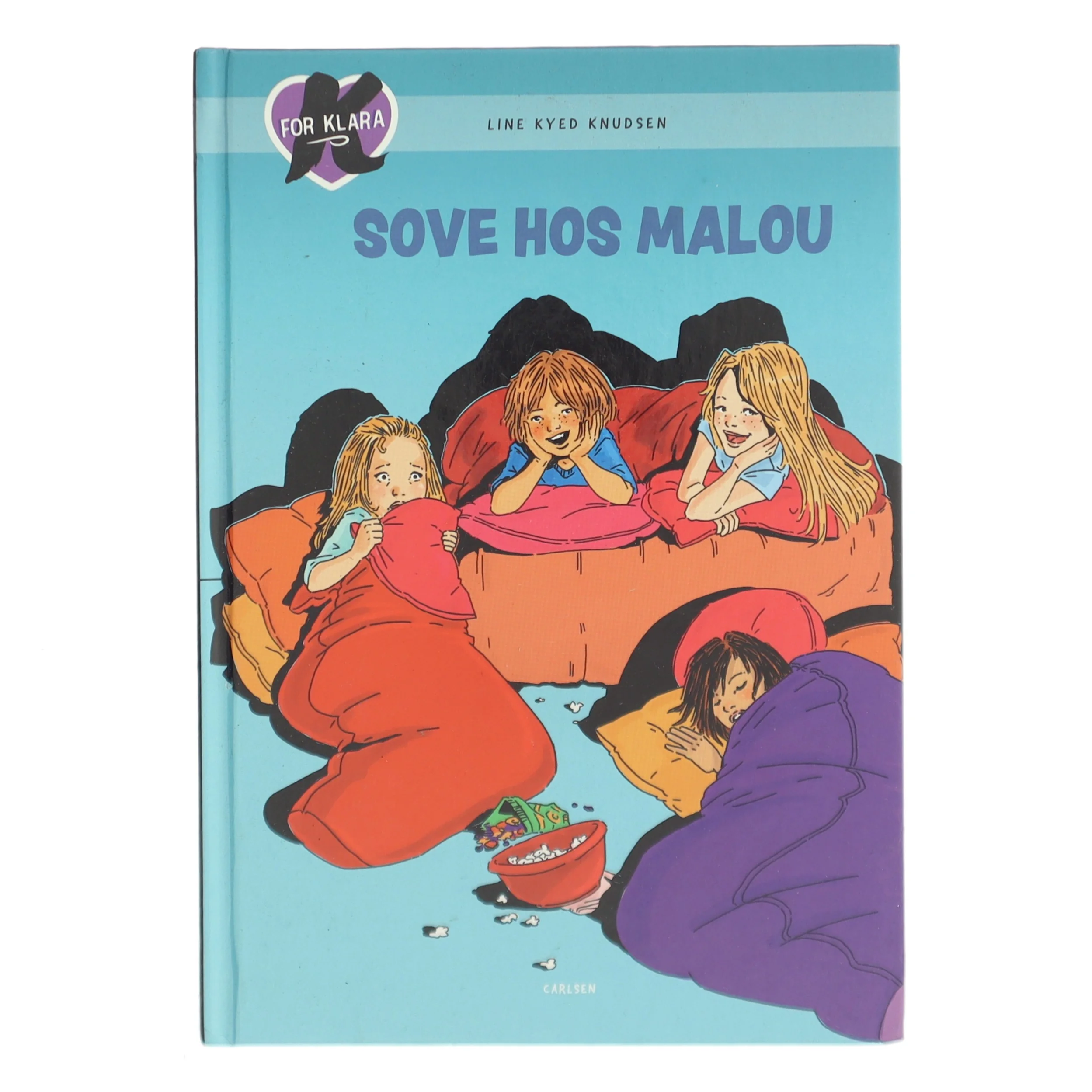 Sove hos Malou af Line Kyed Knudsen (Bog)