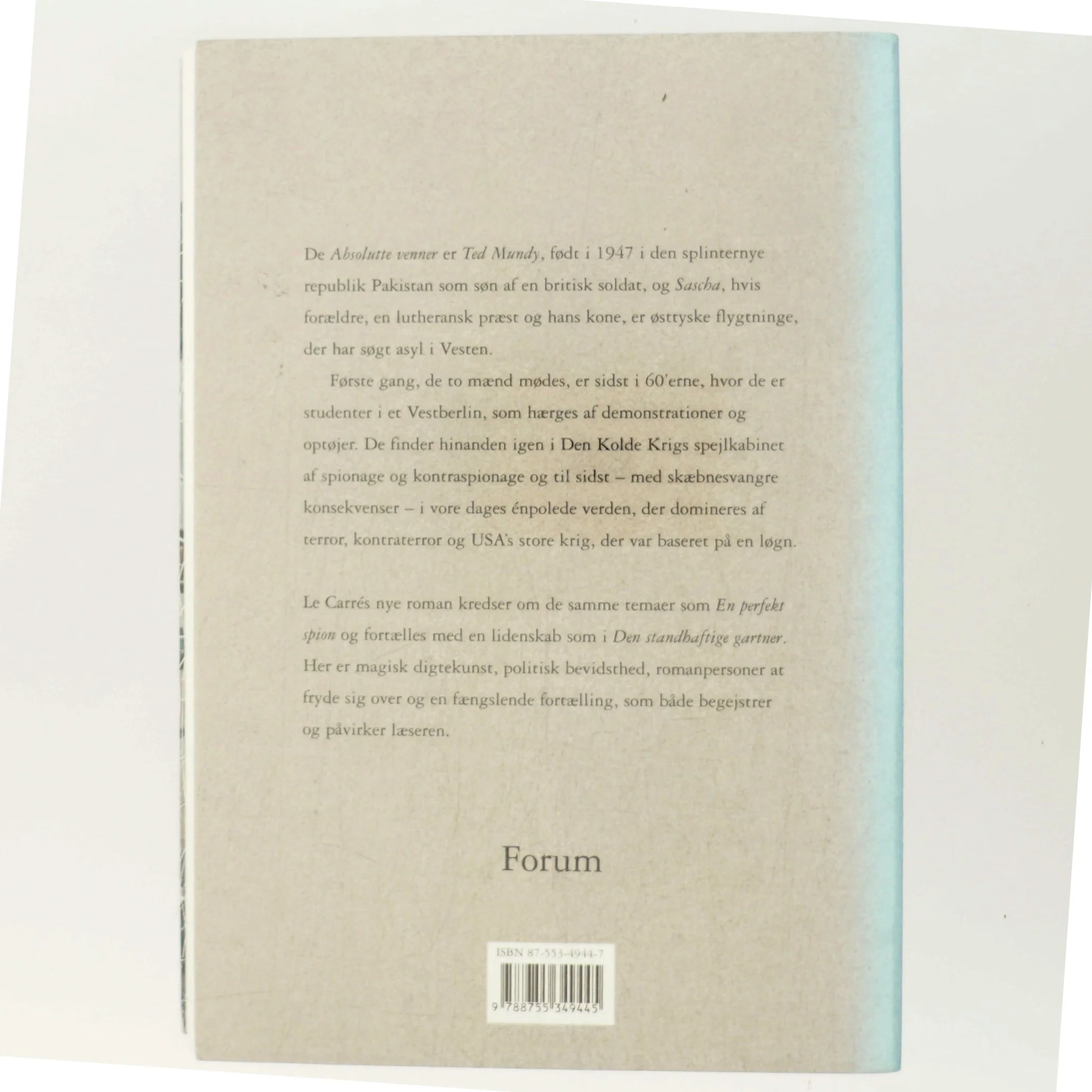 Absolutte venner af John Le Carré (Bog)