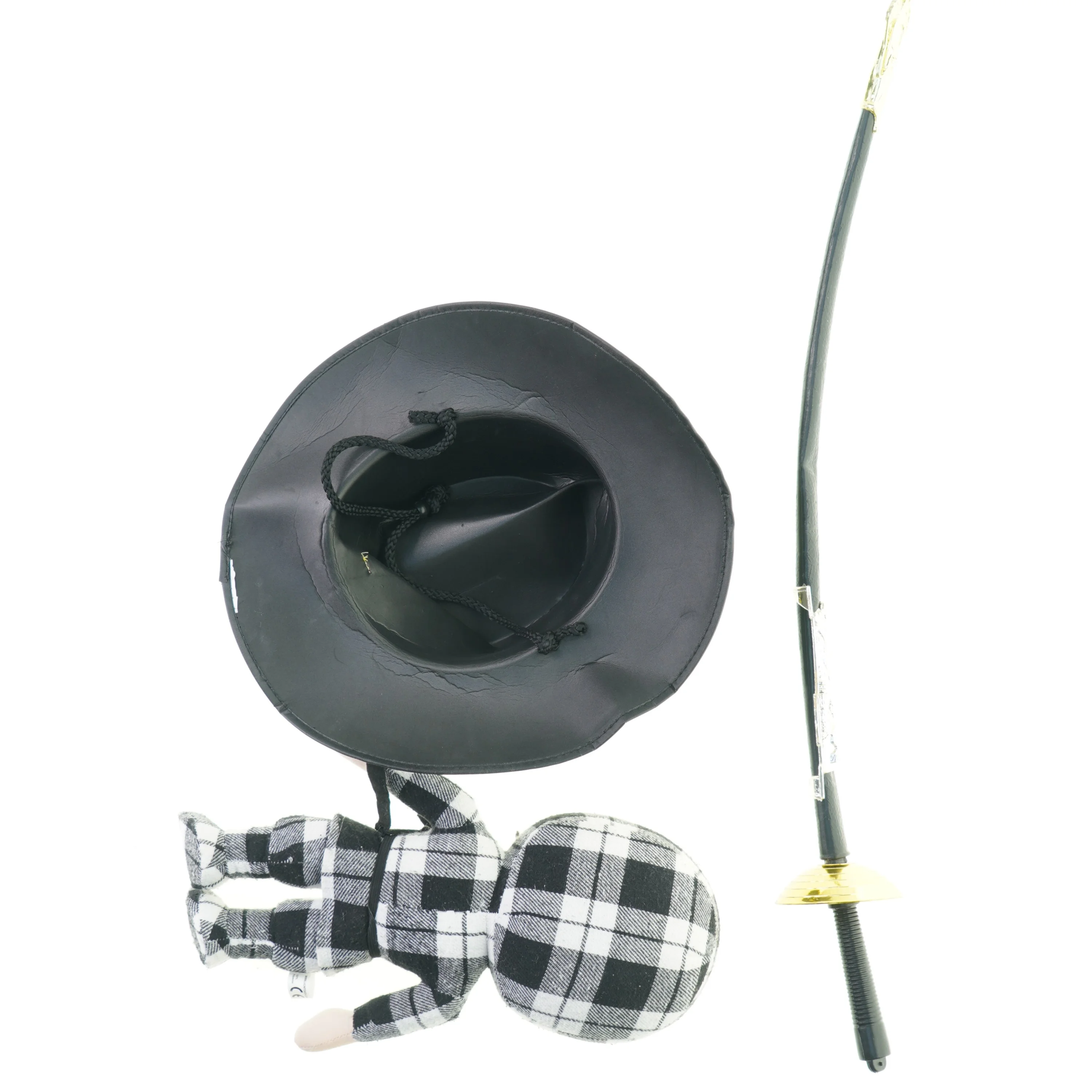 Zorro kostume (og ternet ninja) fra Er Ubi Es (str. Medium)