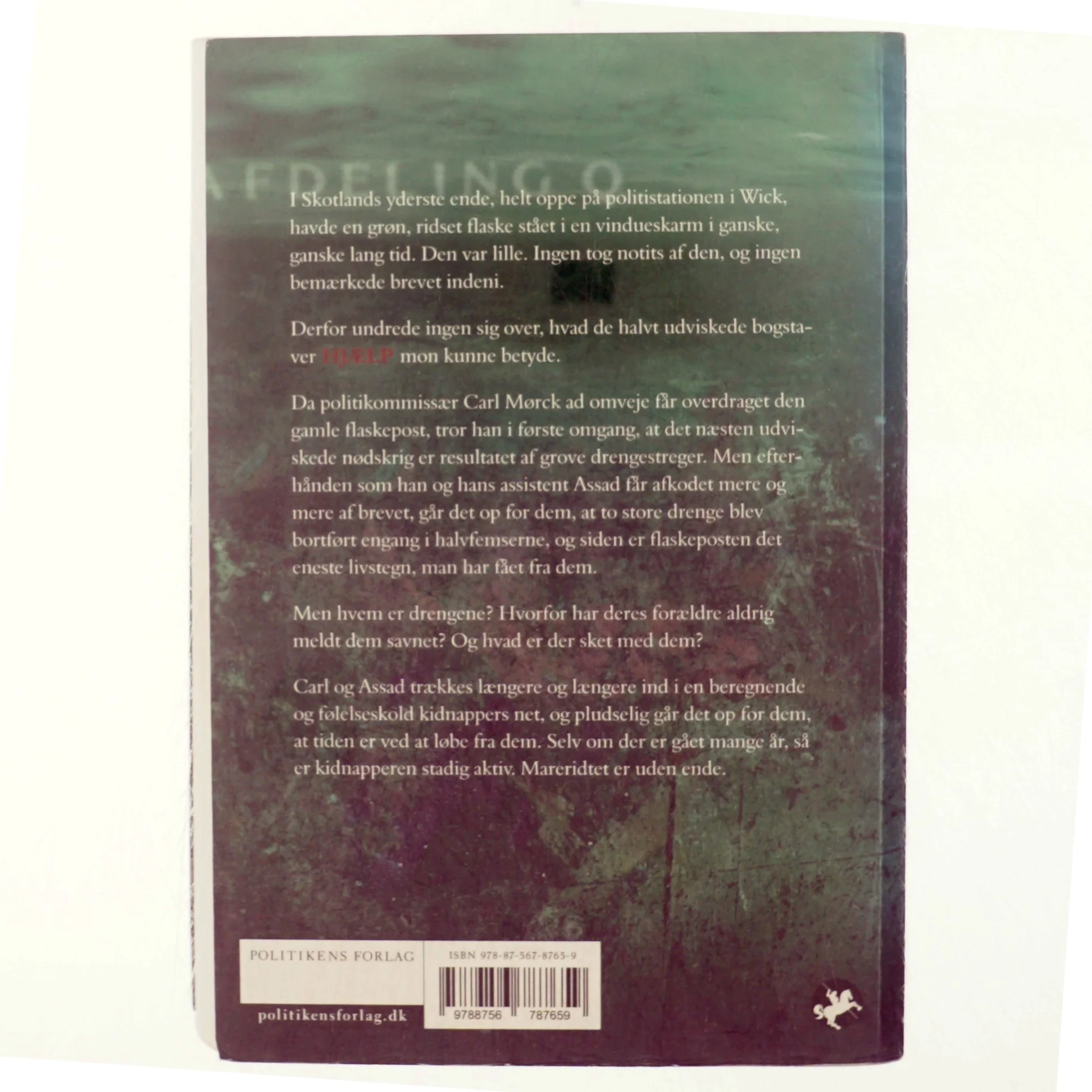 Flaskepost Fra P af Adler-Olsen, Jussi (Bog)