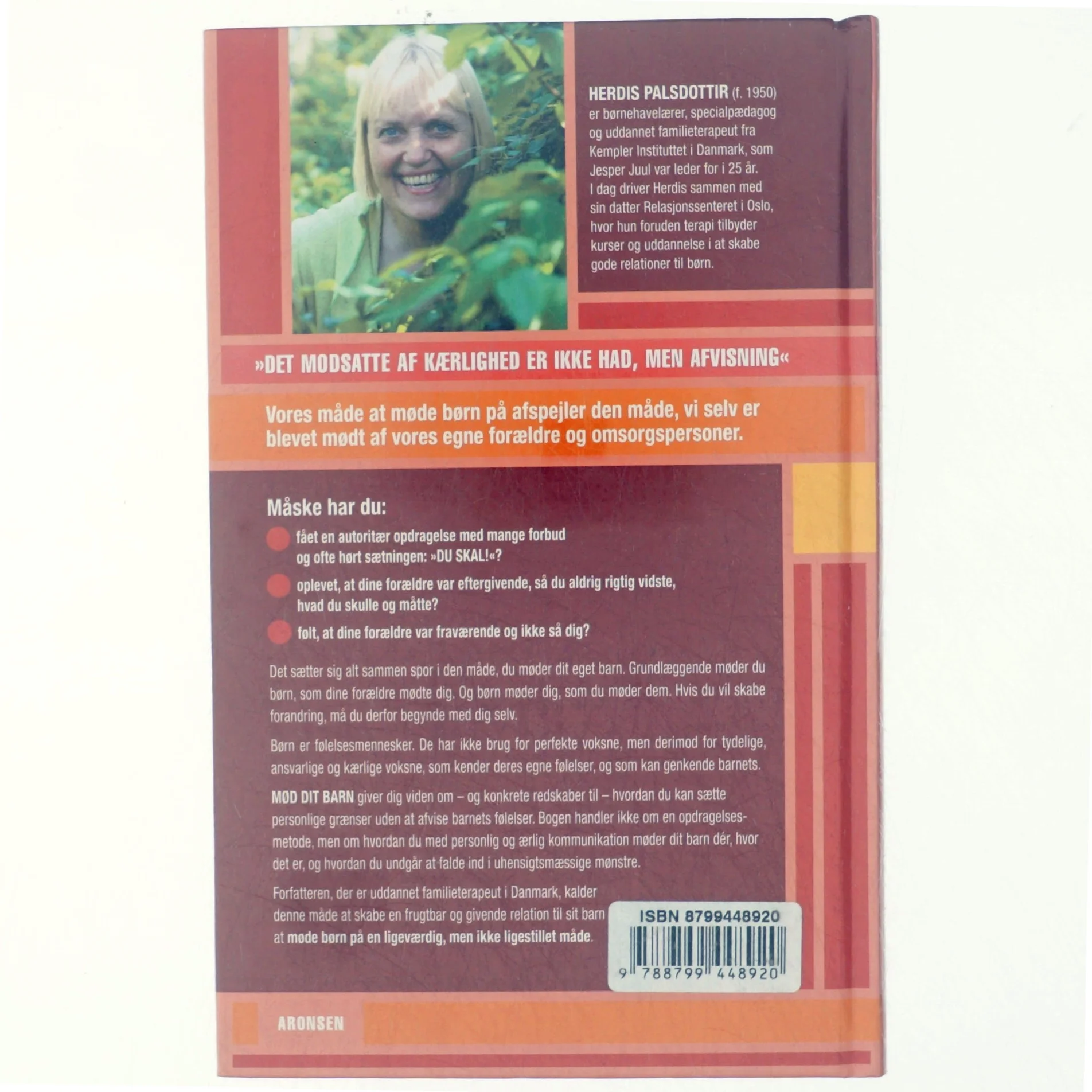 Mød dit barn - og alle dets følelser af Herdís Pálsdottir (Bog)