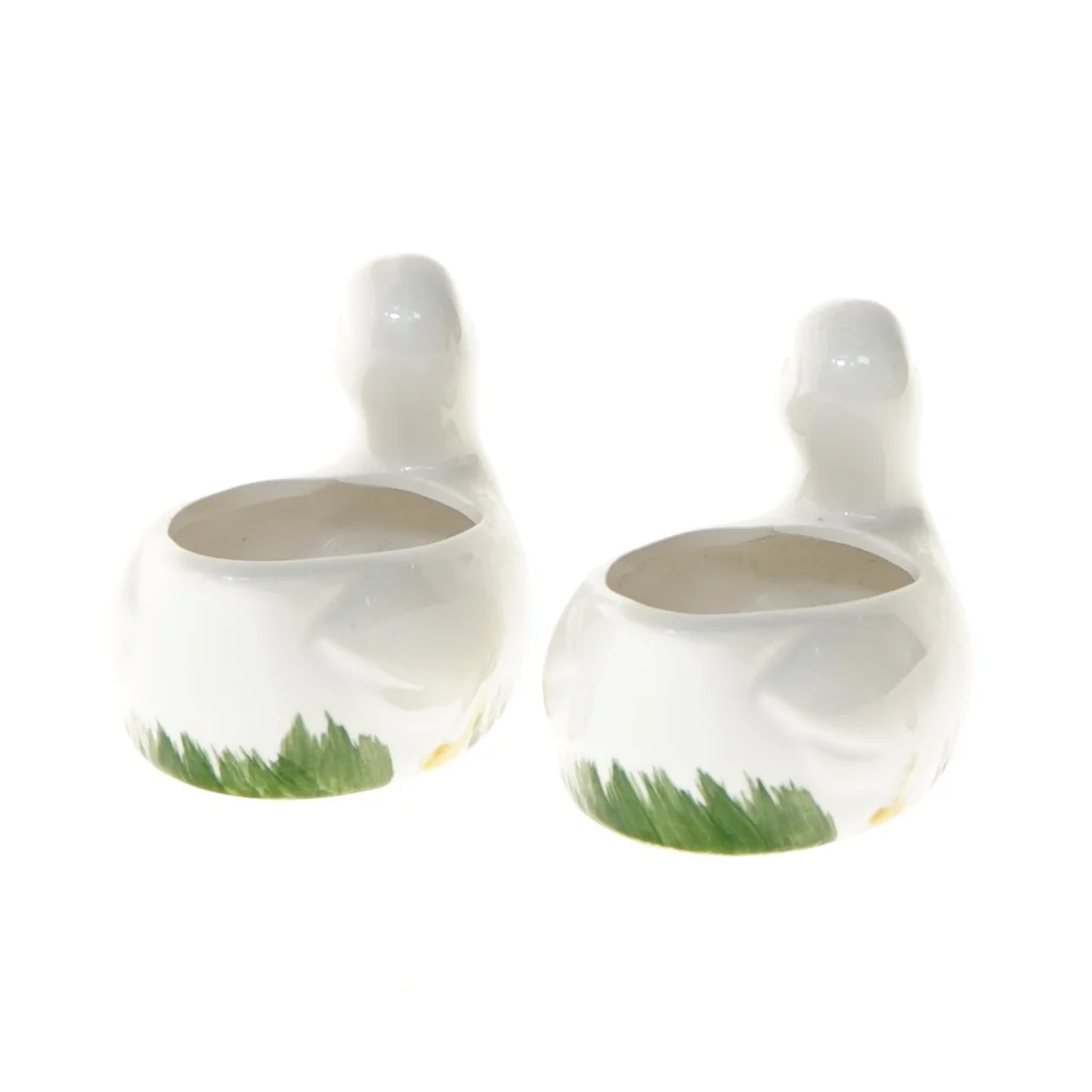 Ænder porcelænsfigurer (str. Ø 9,5xØ6x6,5 cm)