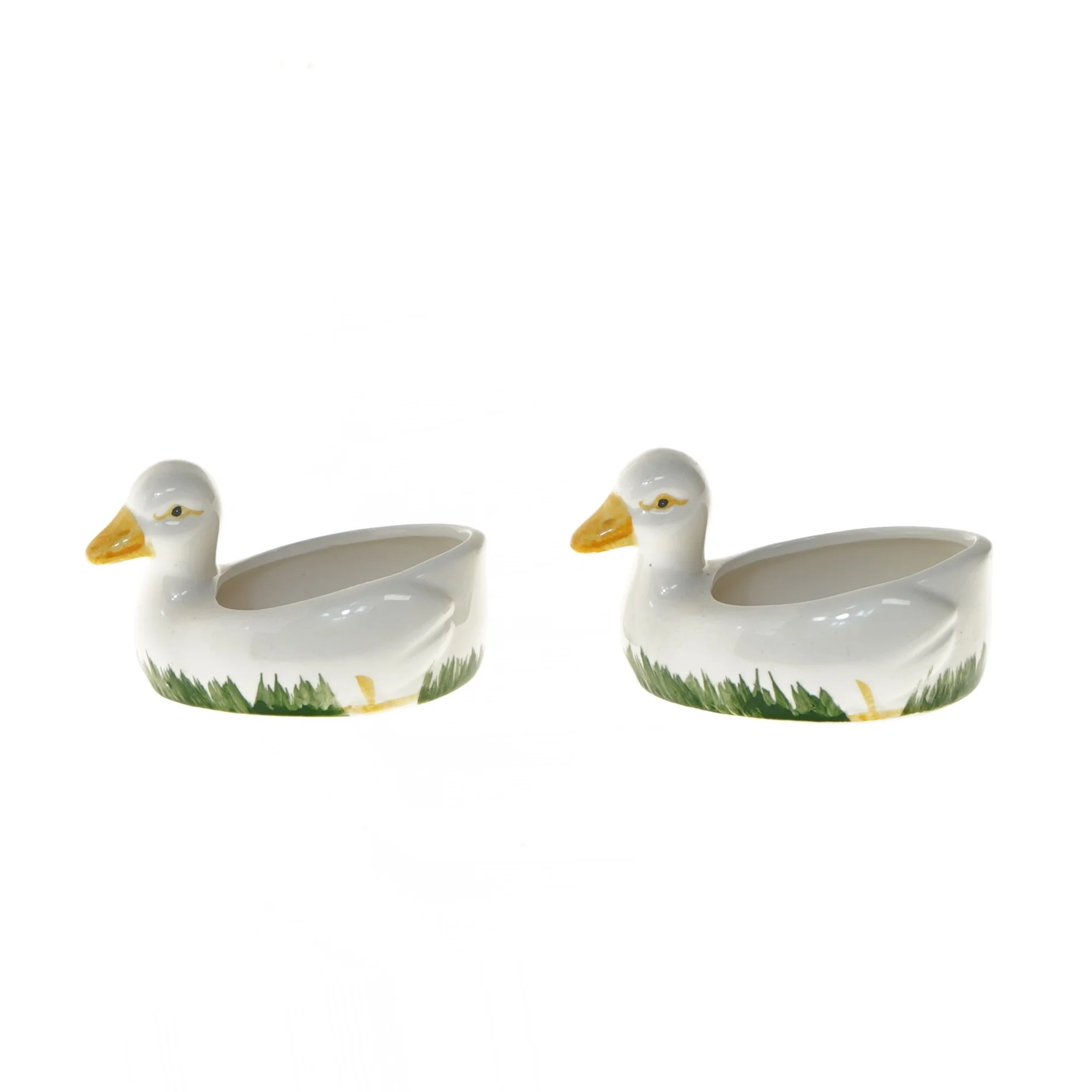 Ænder porcelænsfigurer (str. Ø 9,5xØ6x6,5 cm)