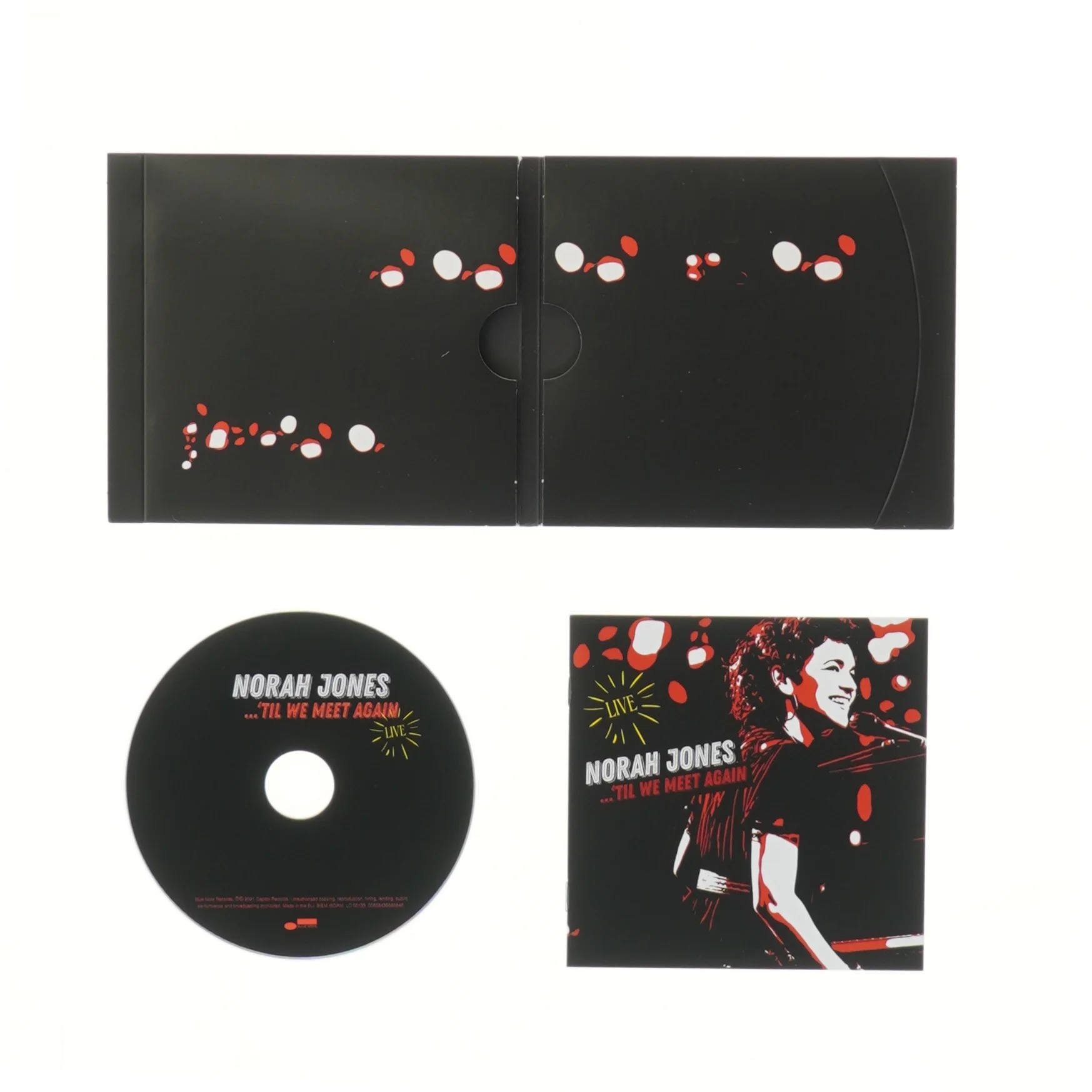 Norah Jones live album fra Blue Note Records (str. 14x12,5 cm)