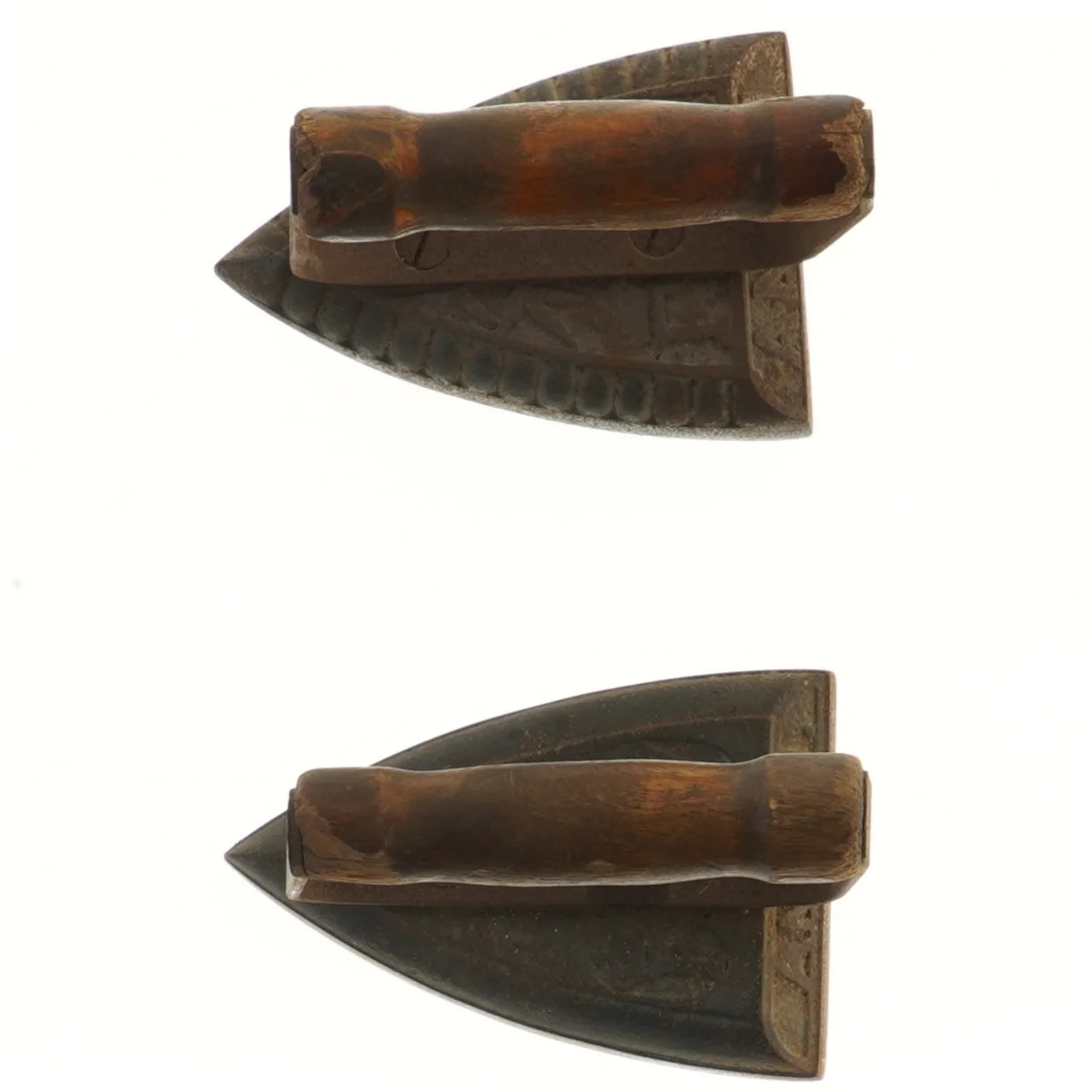 Vintage strygejern (str. 14x10x14 cm)