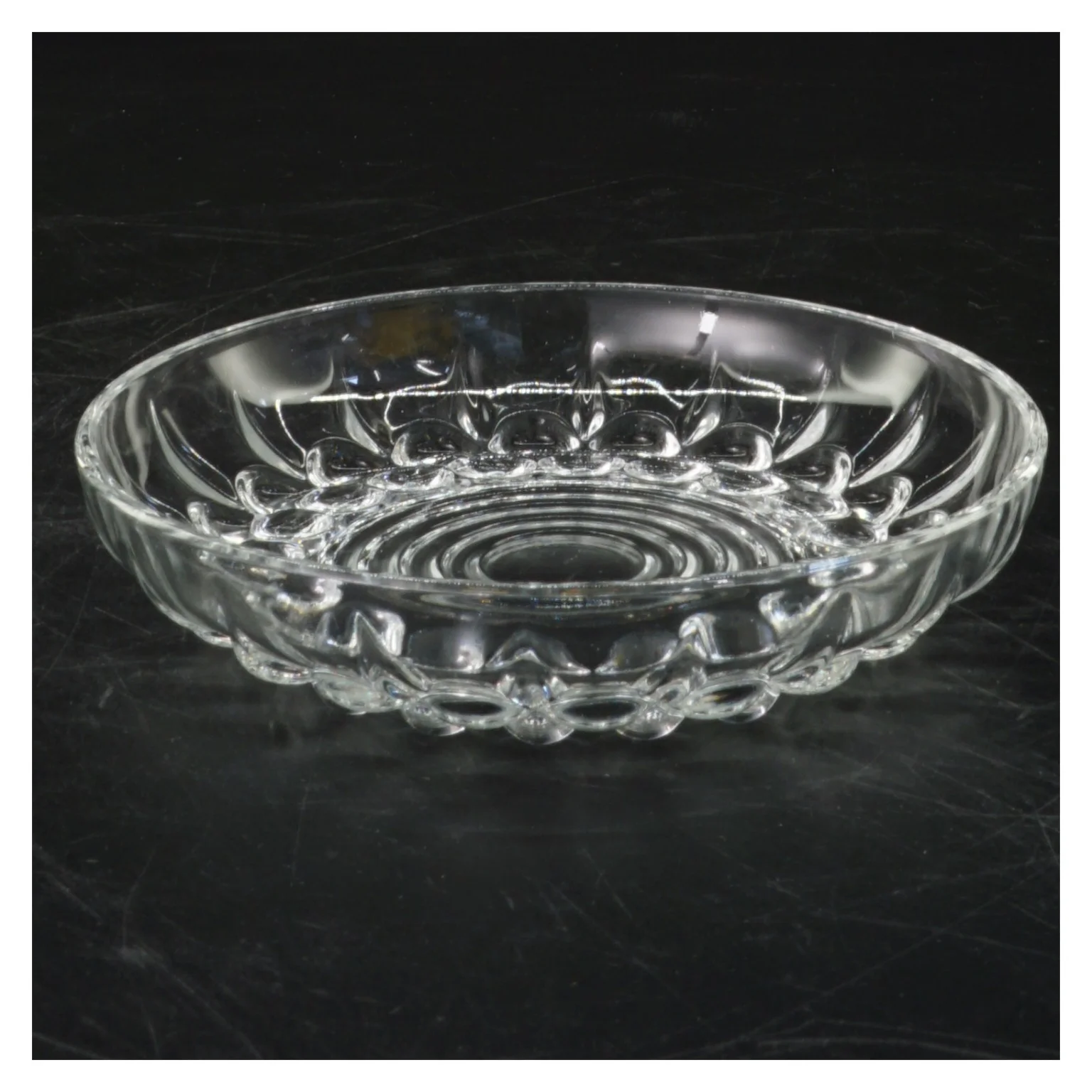 Glas skåle, 6 styk (str. Ø. 14 cm. 6 styk)