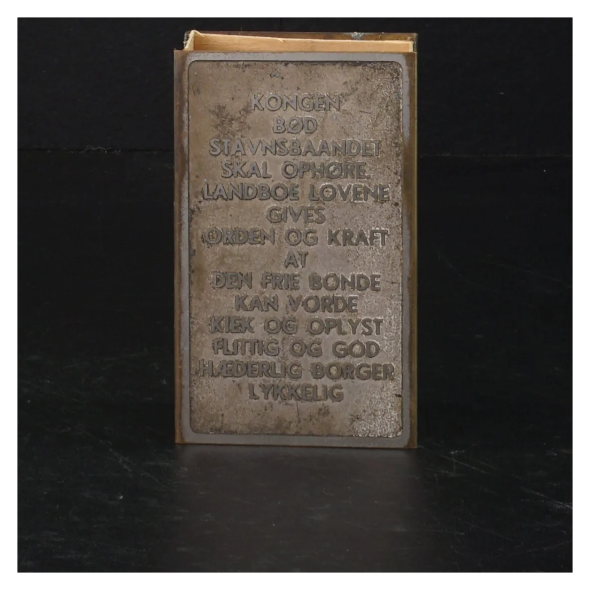 Tændstiksæskeholder (str. 10 x 6 cm)