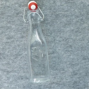 Flaske med patentprop (str. 19 x 5 cm)