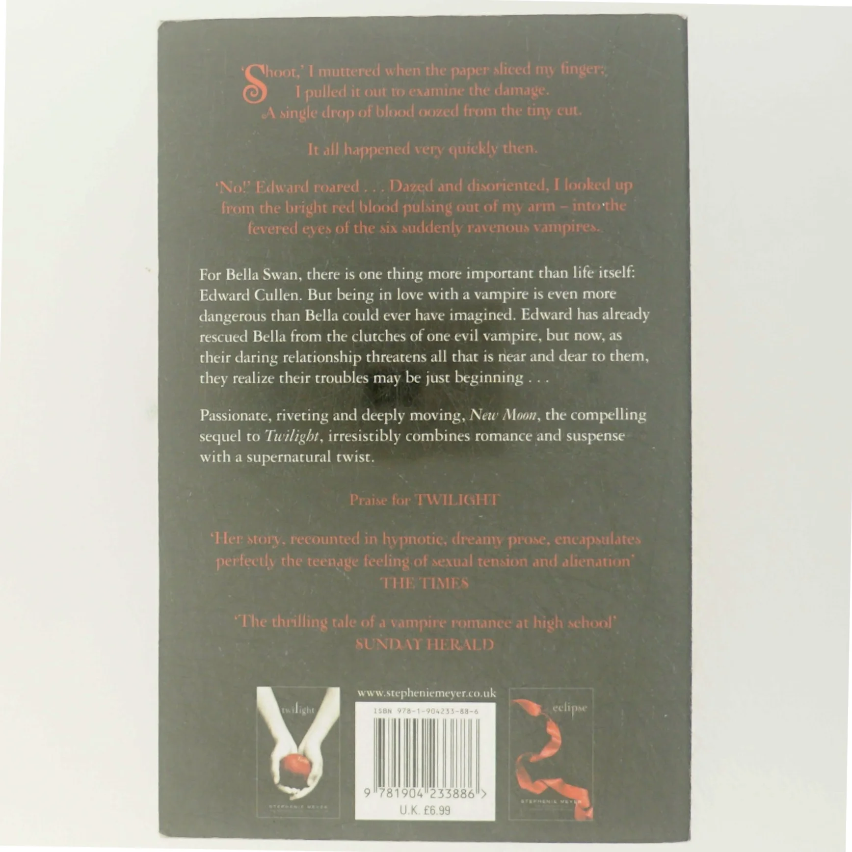 New Moon by Stephenie Meyer af Stephenie Meyer (Bog)